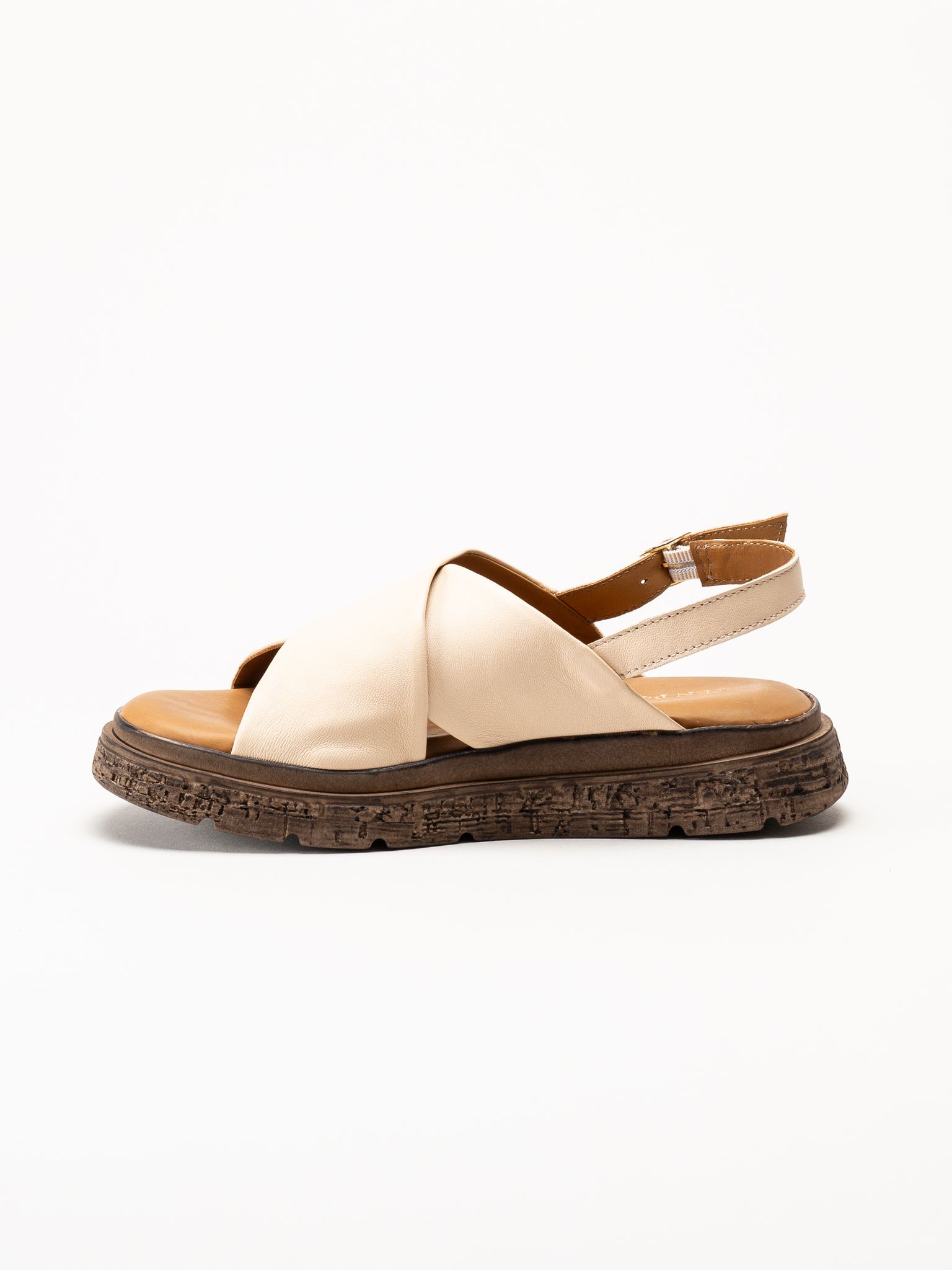 Ten Points - Mona - Beige skinnsandaler