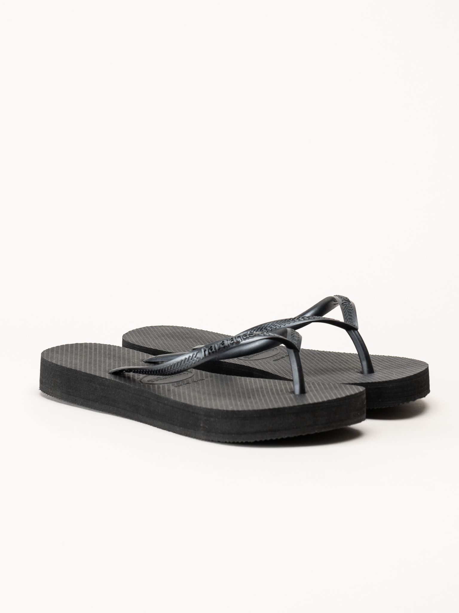 Havaianas - Slim Flatform - Svarta flip flops