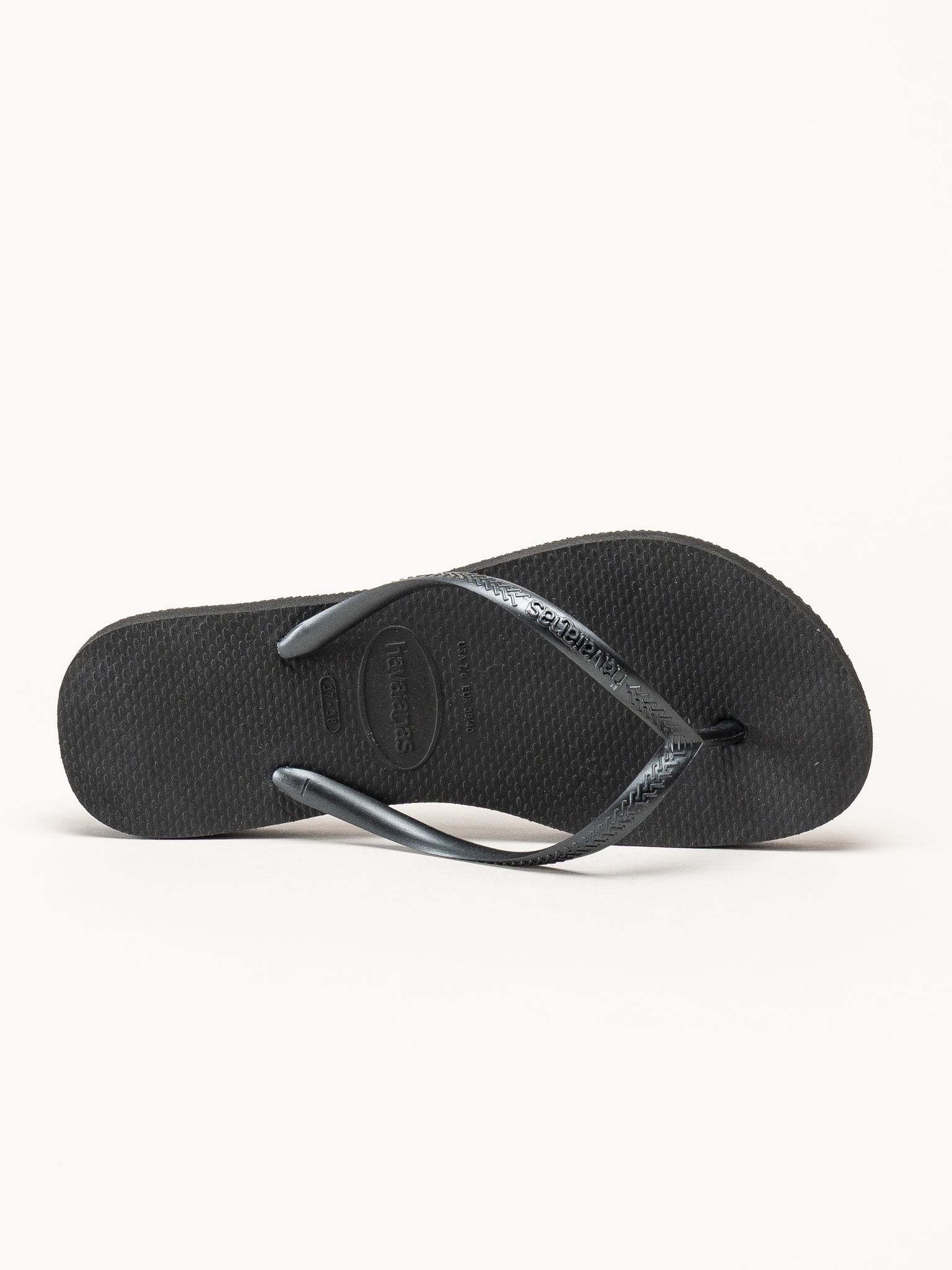 Havaianas - Slim Flatform - Svarta flip flops