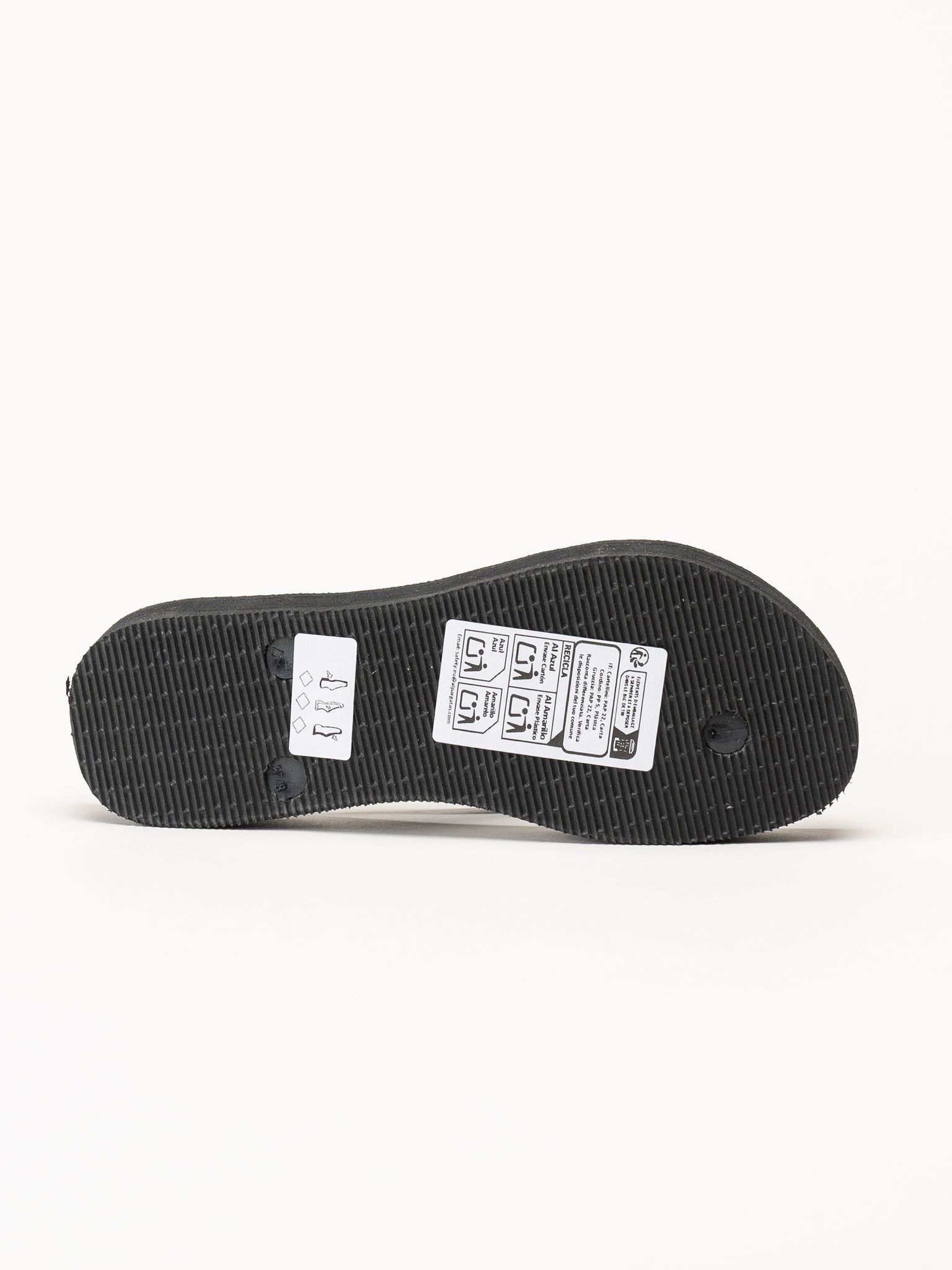Havaianas - Slim Flatform - Svarta flip flops