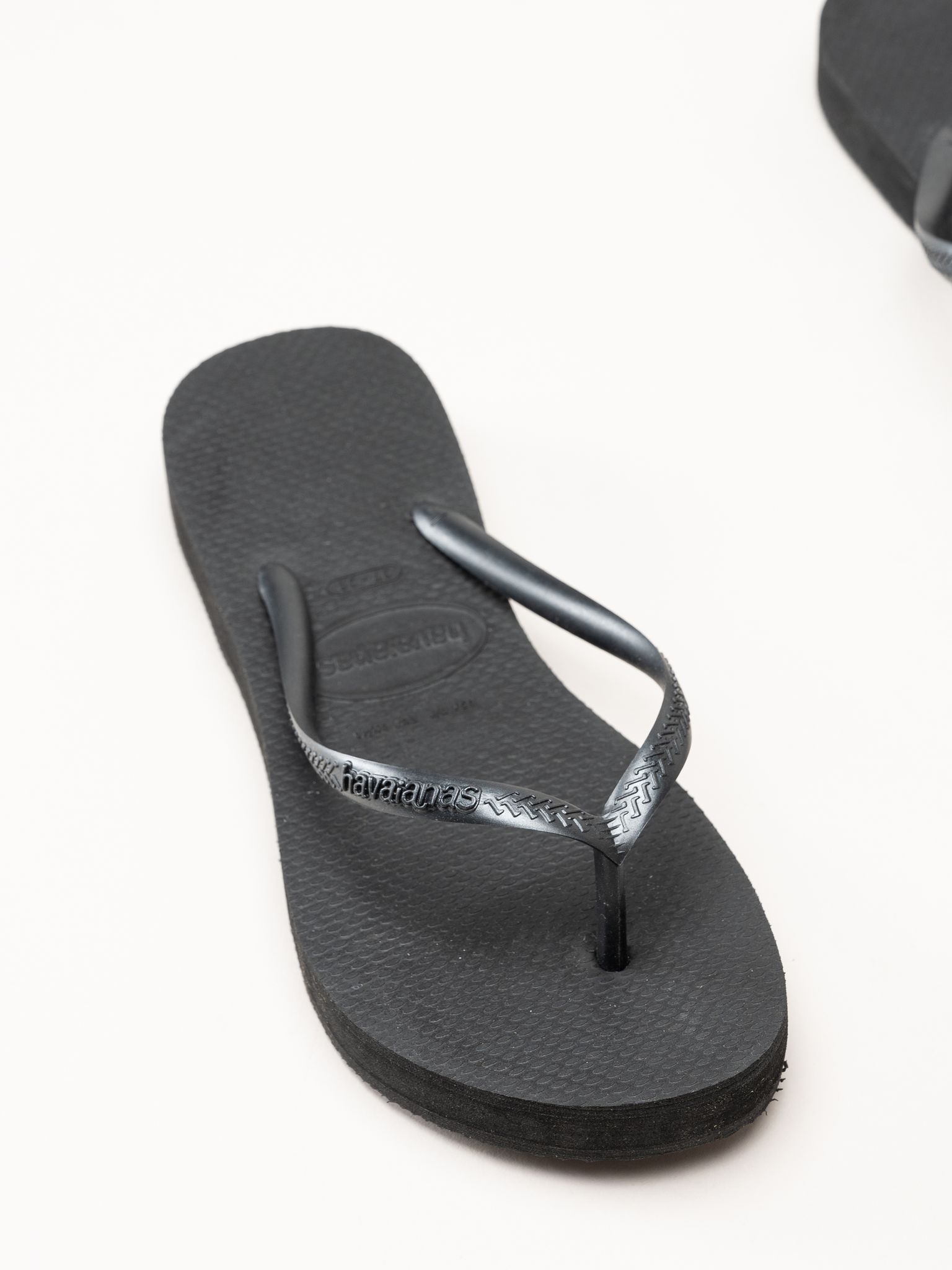 Havaianas - Slim Flatform - Svarta flip flops