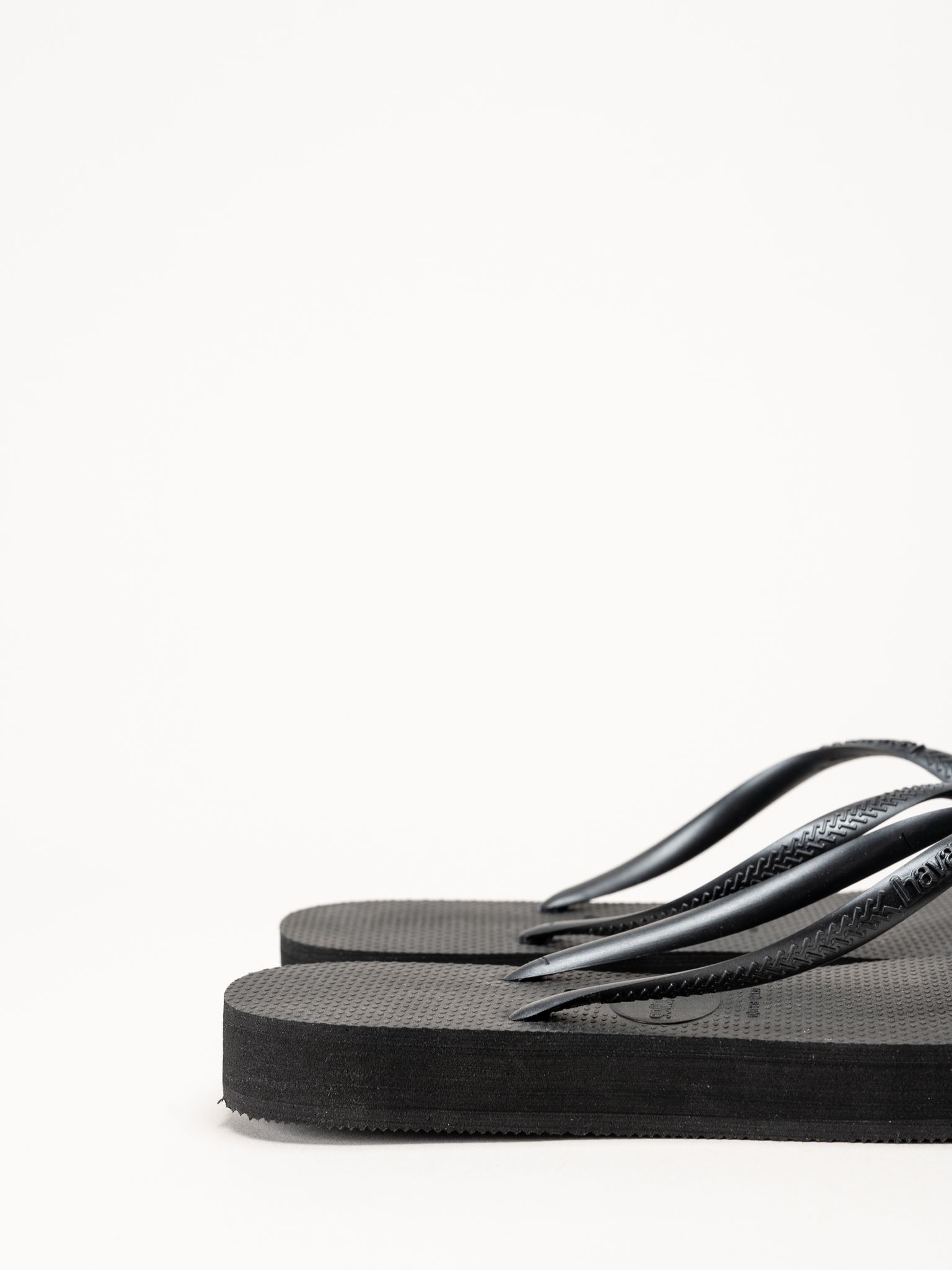 Havaianas - Slim Flatform - Svarta flip flops