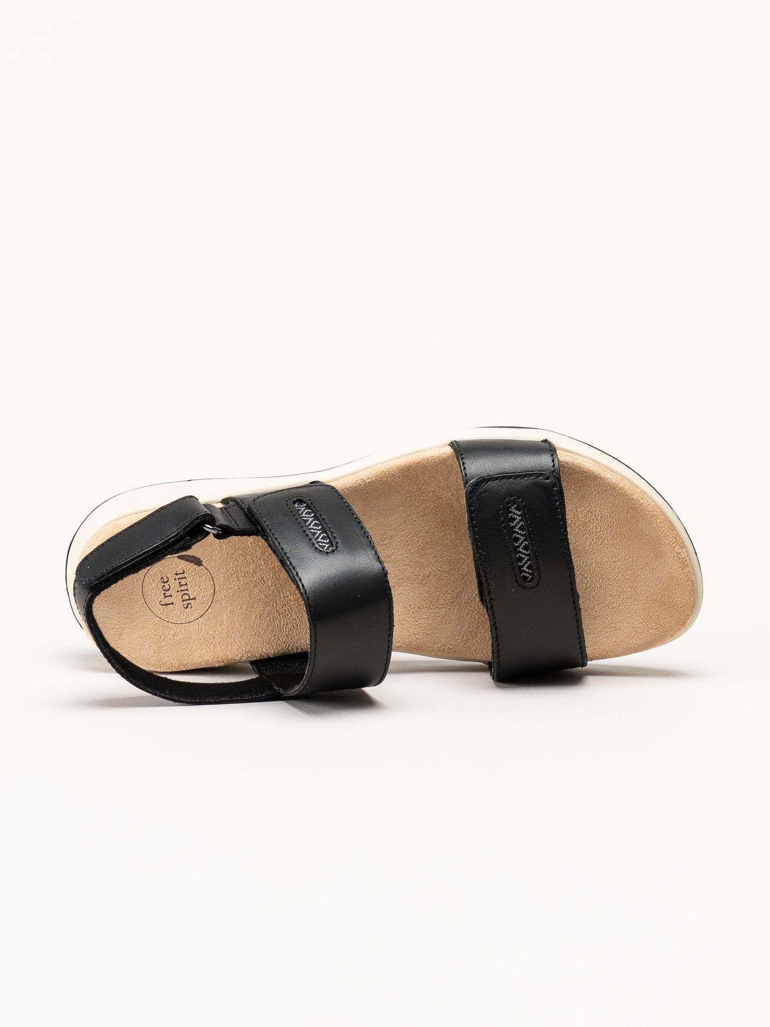 Free Spirit - Grenada - Svarta sandaler