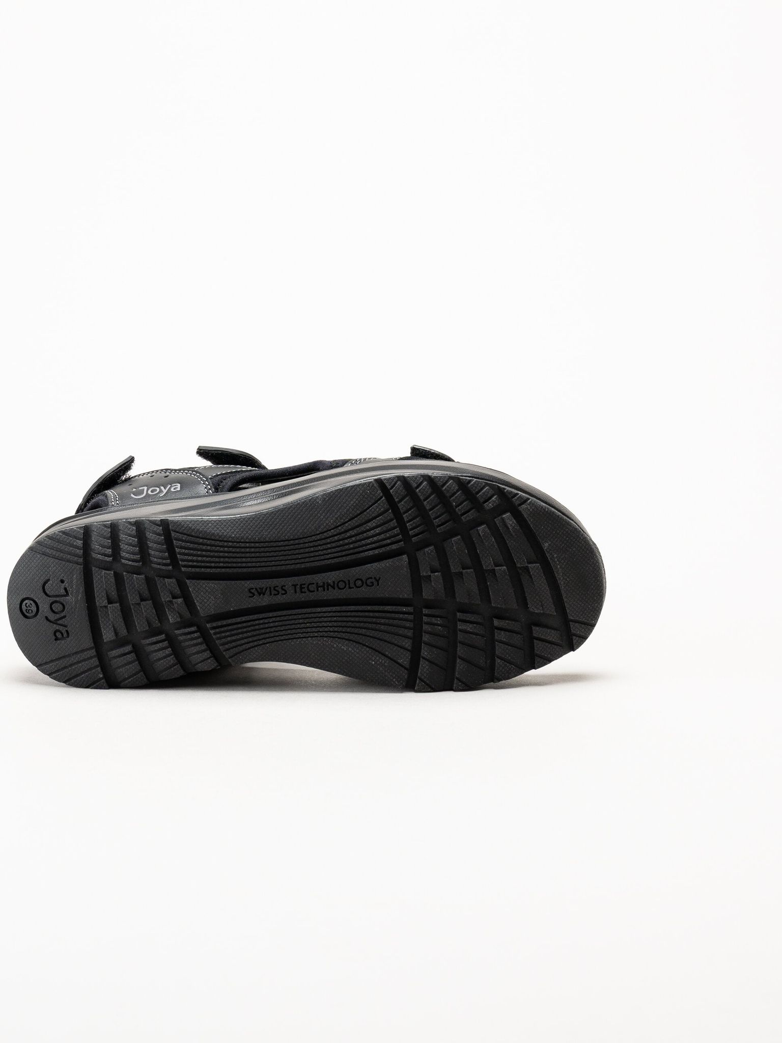 Joya - Komodo II - Svarta sandaler i skinn