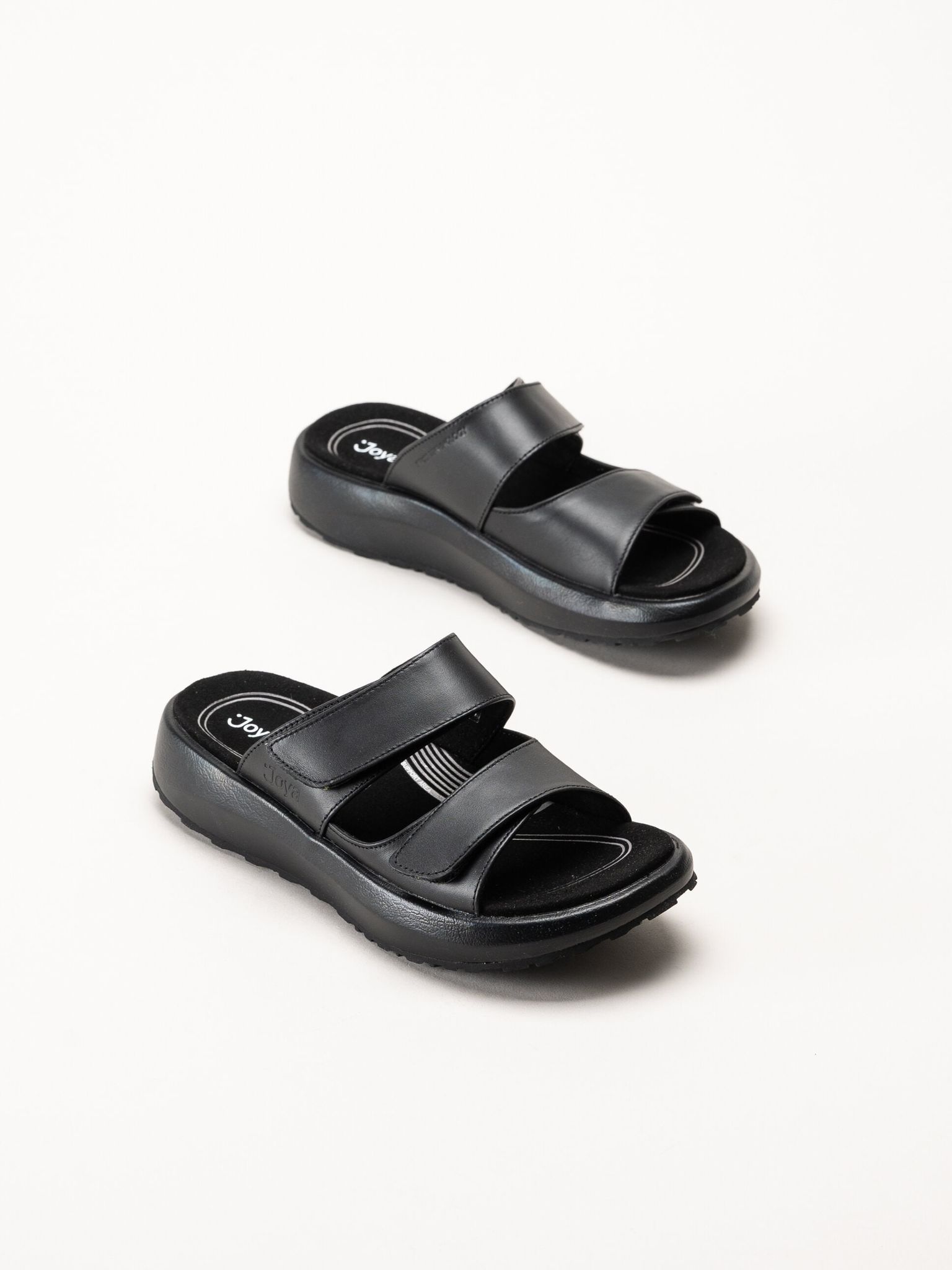 Joya - Vienna III - Svarta sandaler i skinn