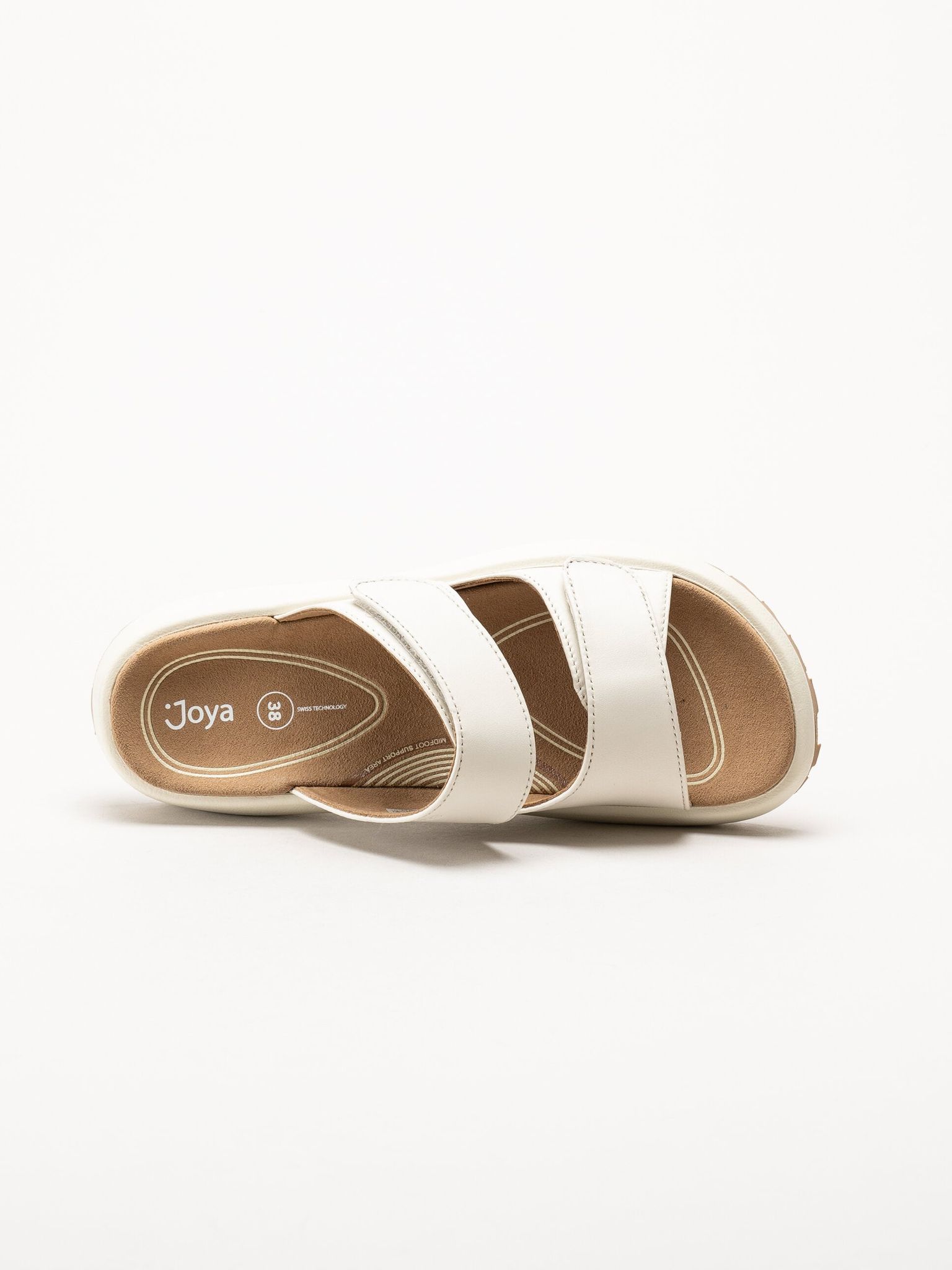 Joya - Vienna III - Offwhite sandaler i skinn