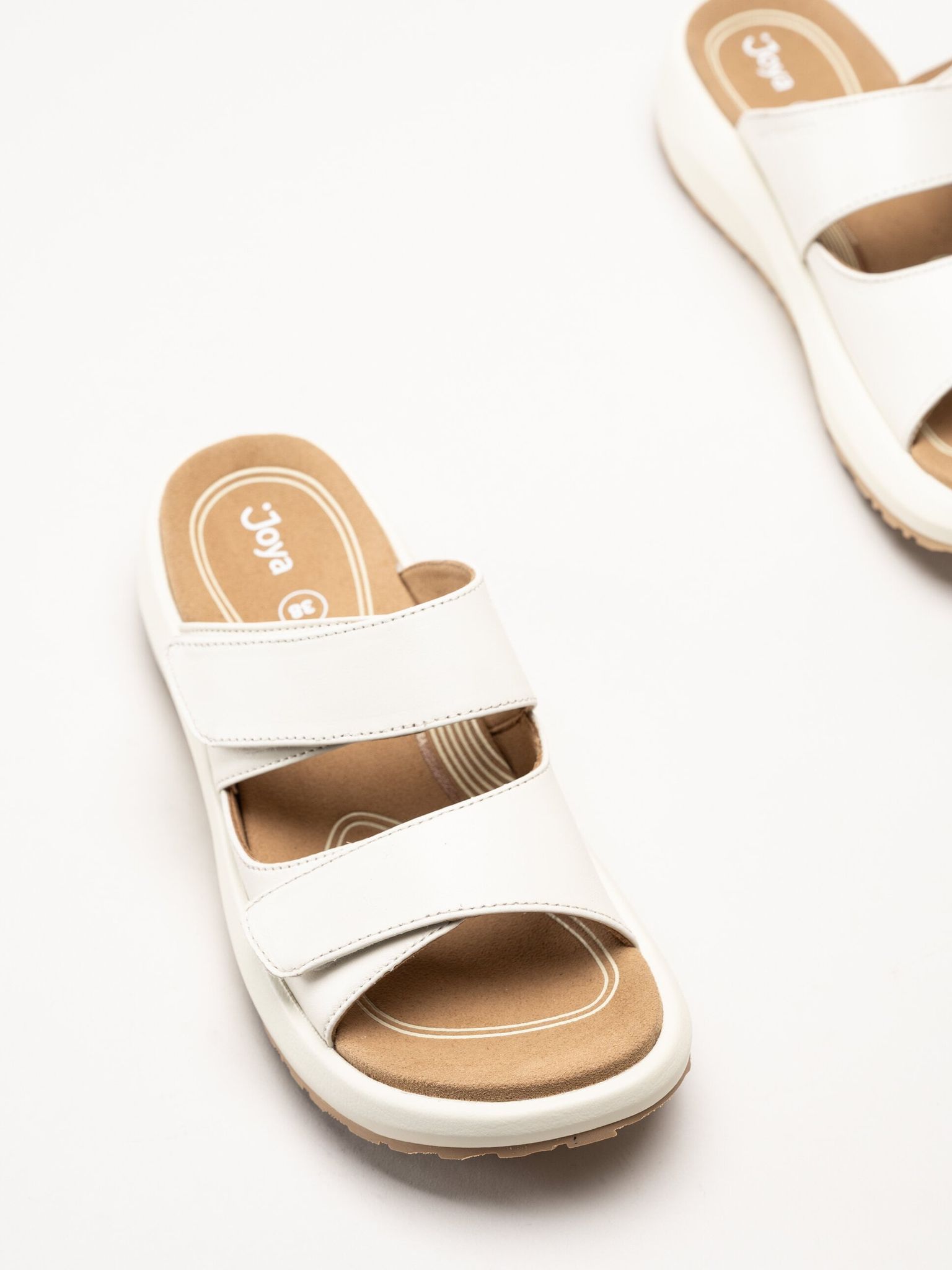 Joya - Vienna III - Offwhite sandaler i skinn
