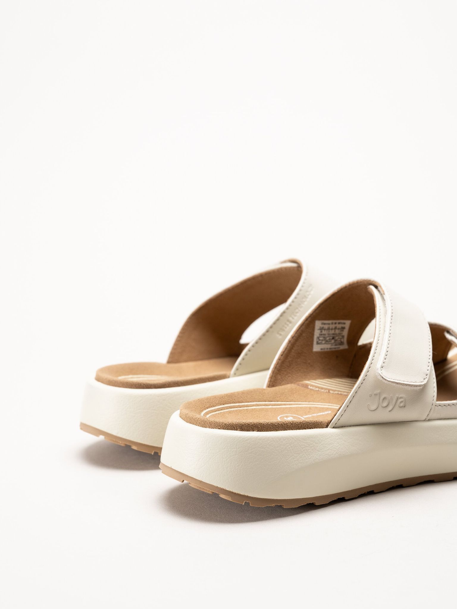 Joya - Vienna III - Offwhite sandaler i skinn