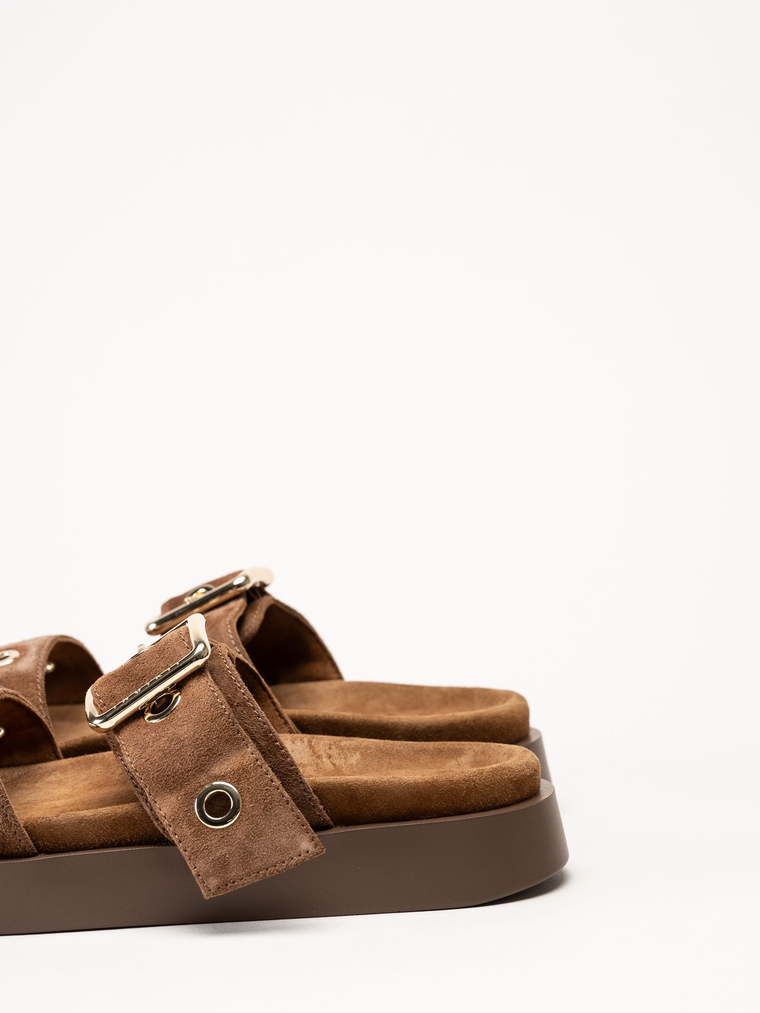 Inuikii - Tilda Buckle - Mörkbruna sandaler