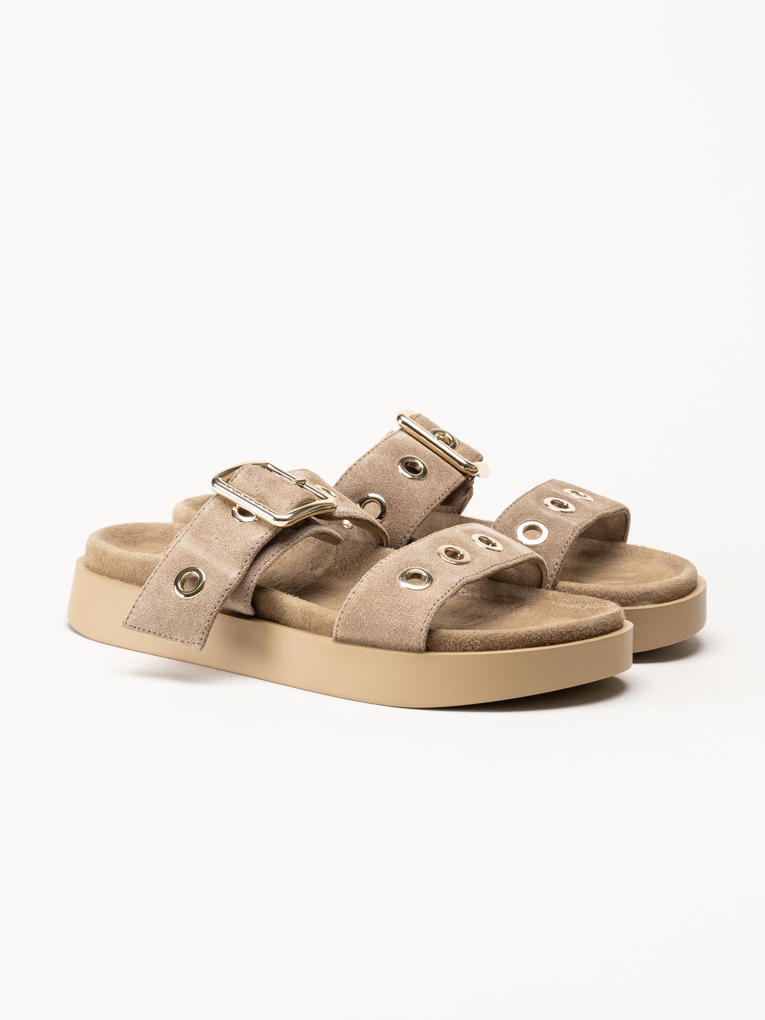 Inuikii - Tilda Buckle - Beige sandaler