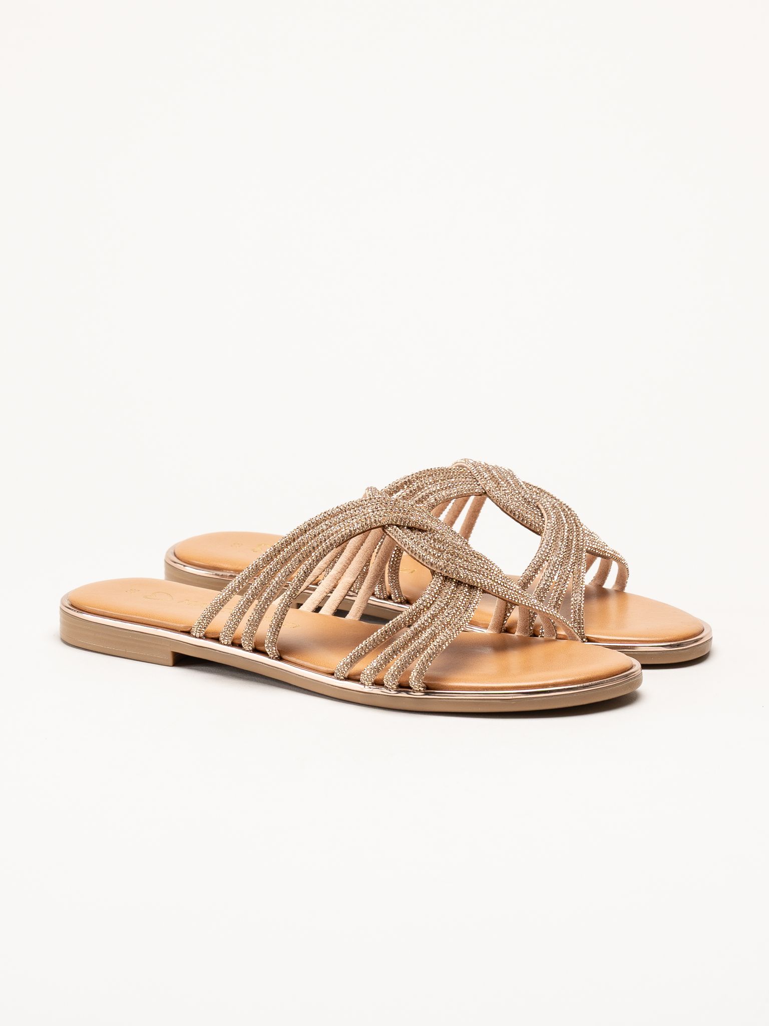 Marco Tozzi - Guldfärgade sandaler
