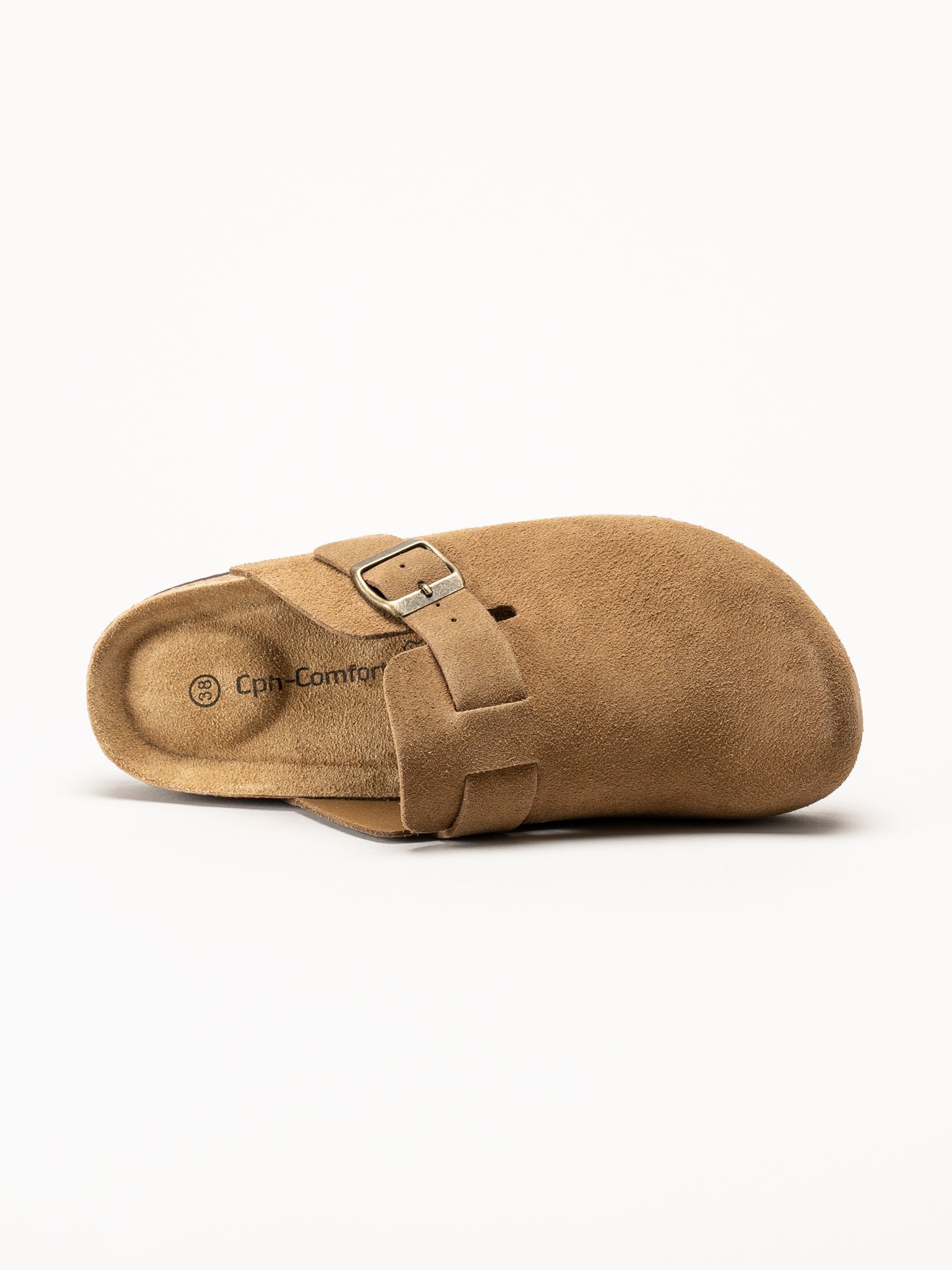 CpH Comfort - Bruna sandaler i mocka