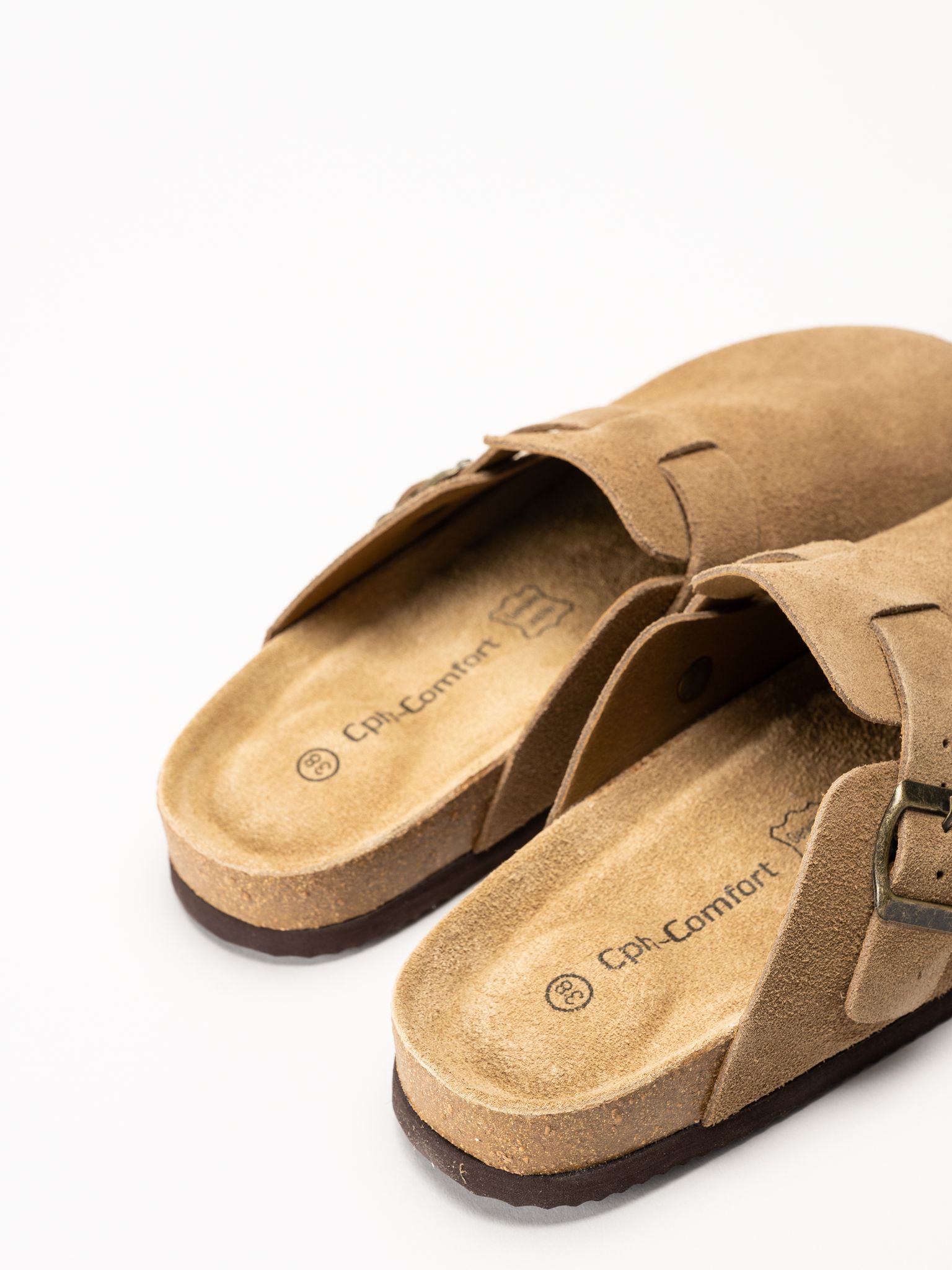 CpH Comfort - Bruna sandaler i mocka