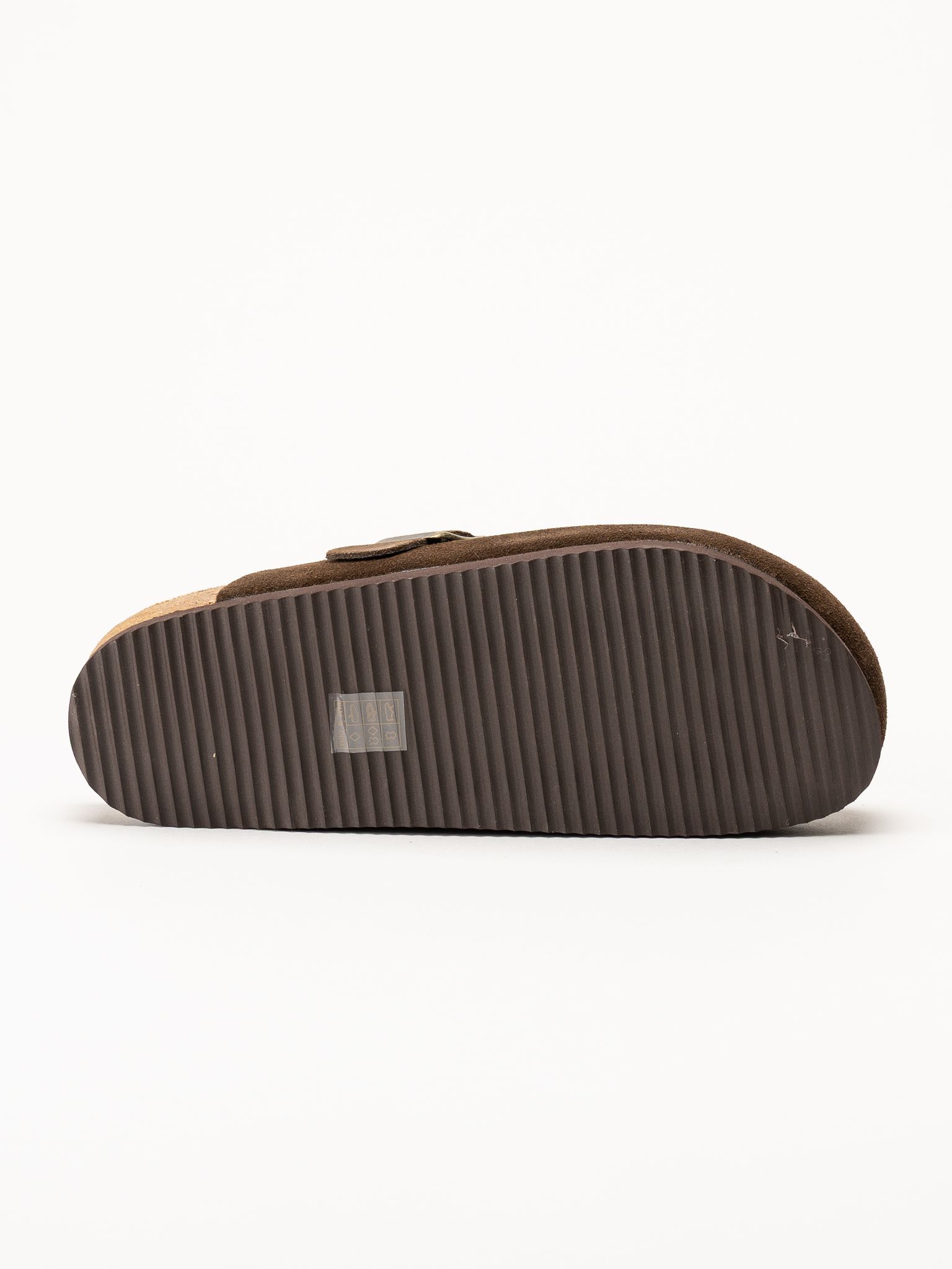CpH Comfort - Mörkbruna sandaler i mocka