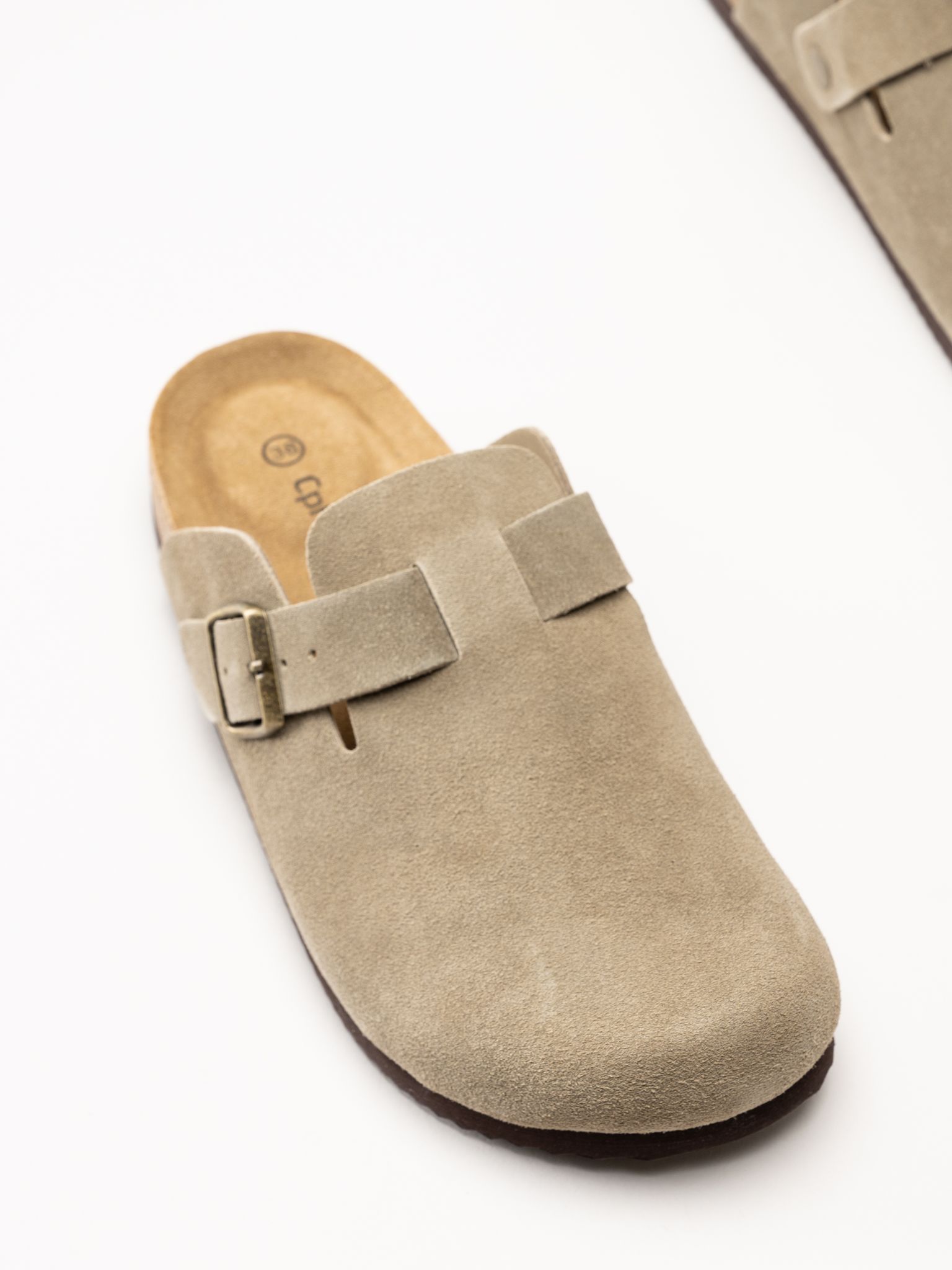 CpH Comfort - Beige sandaler i mocka