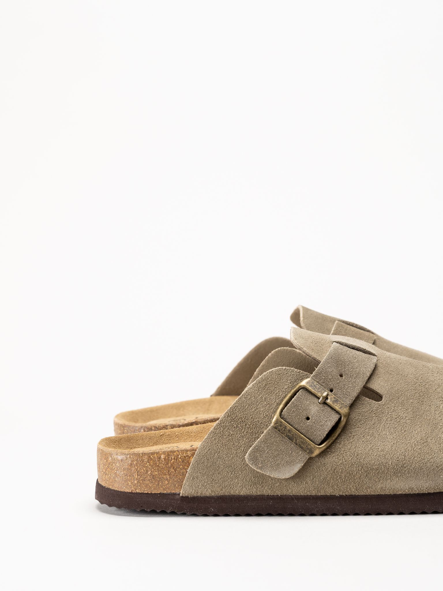 CpH Comfort - Beige sandaler i mocka
