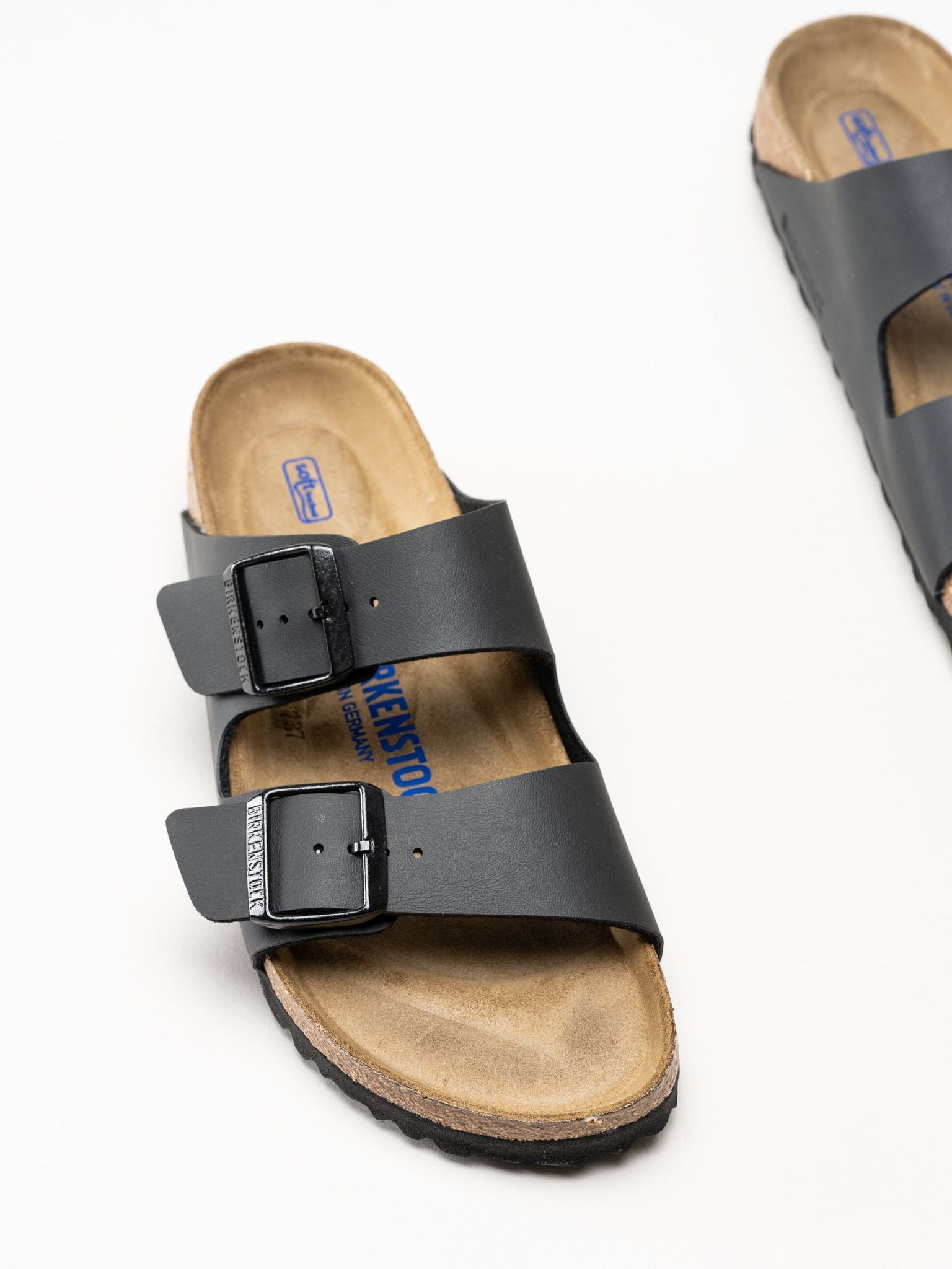 Birkenstock - Arizona SFB - Svarta slip in sandaler