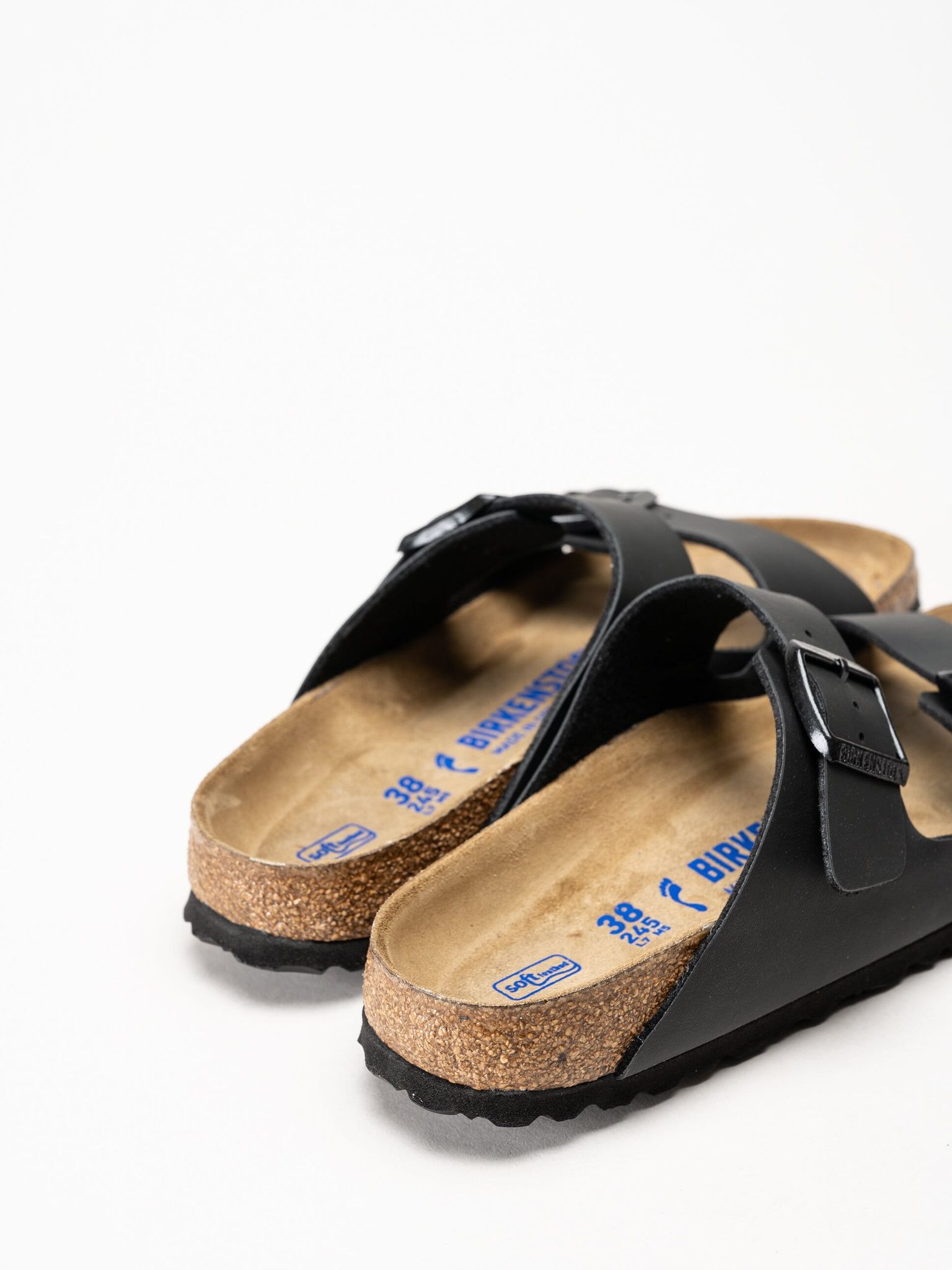 Birkenstock - Arizona SFB - Svarta slip in sandaler