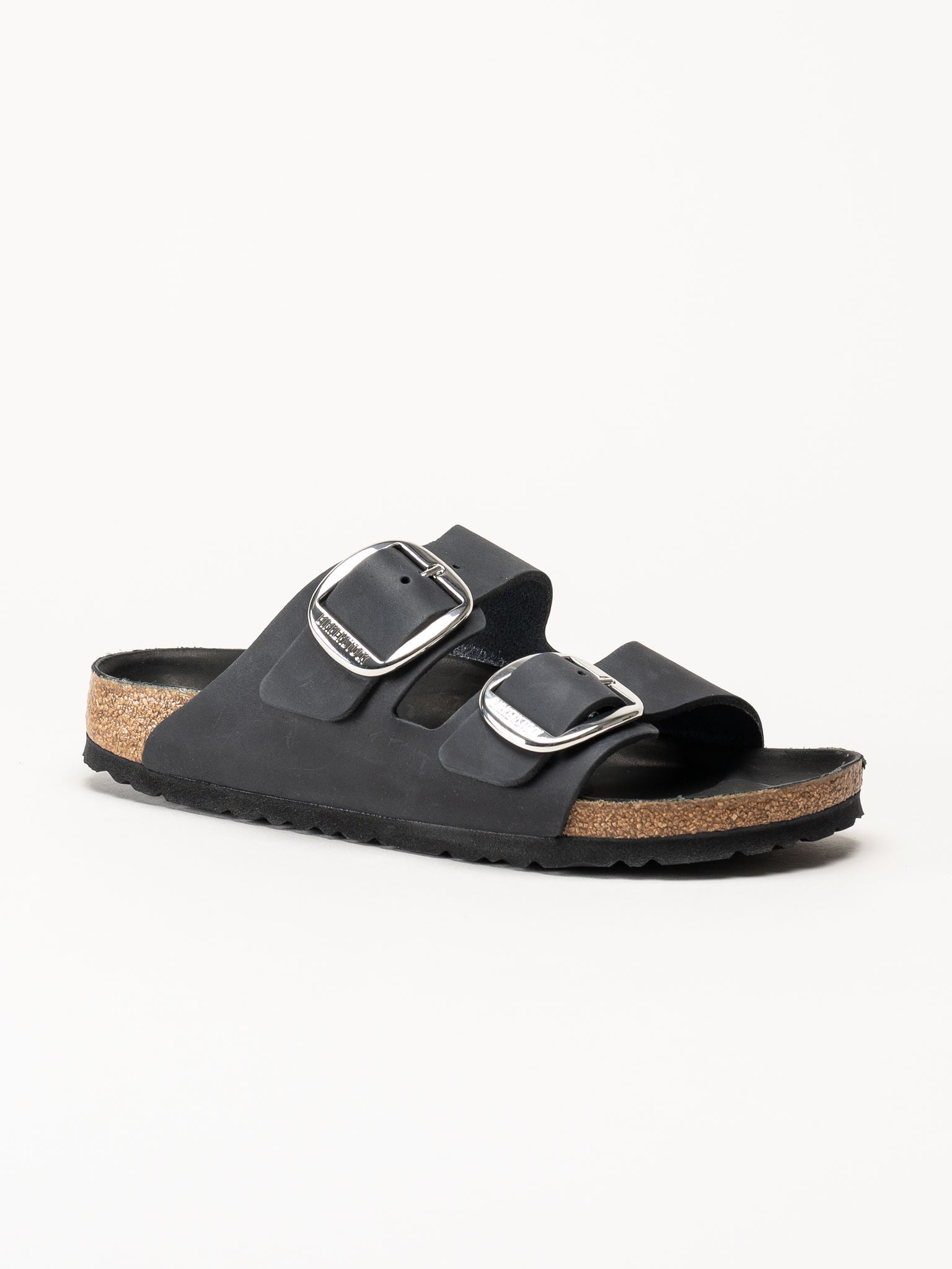 Birkenstock - Arizona Big Buckle - Svarta slip in sandaler