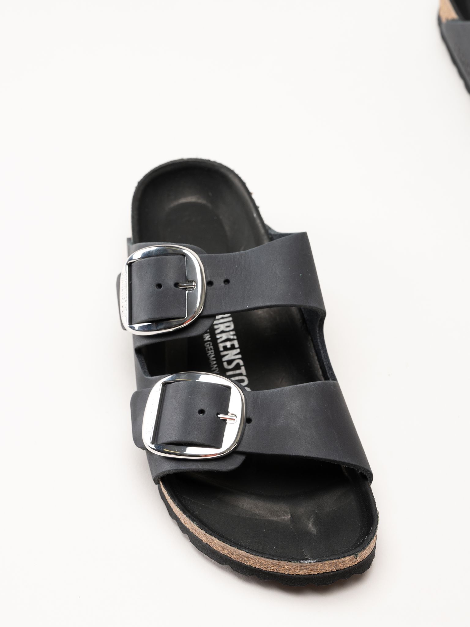 Birkenstock - Arizona Big Buckle - Svarta slip in sandaler