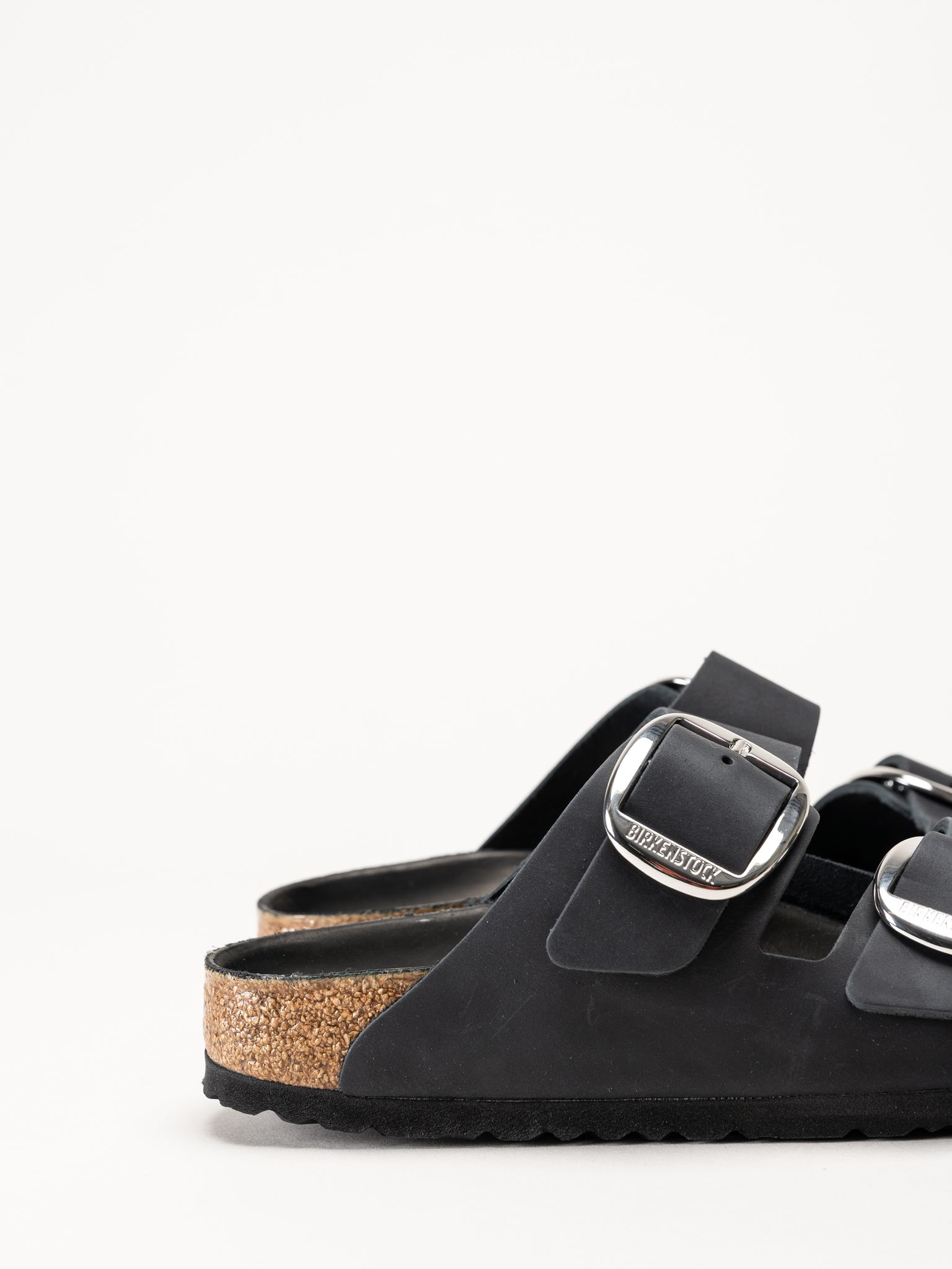 Birkenstock - Arizona Big Buckle - Svarta slip in sandaler