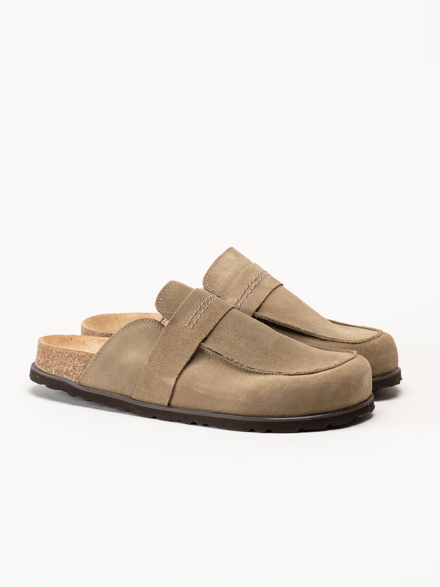 Shepherd - Petra - Beiga slip in tofflor