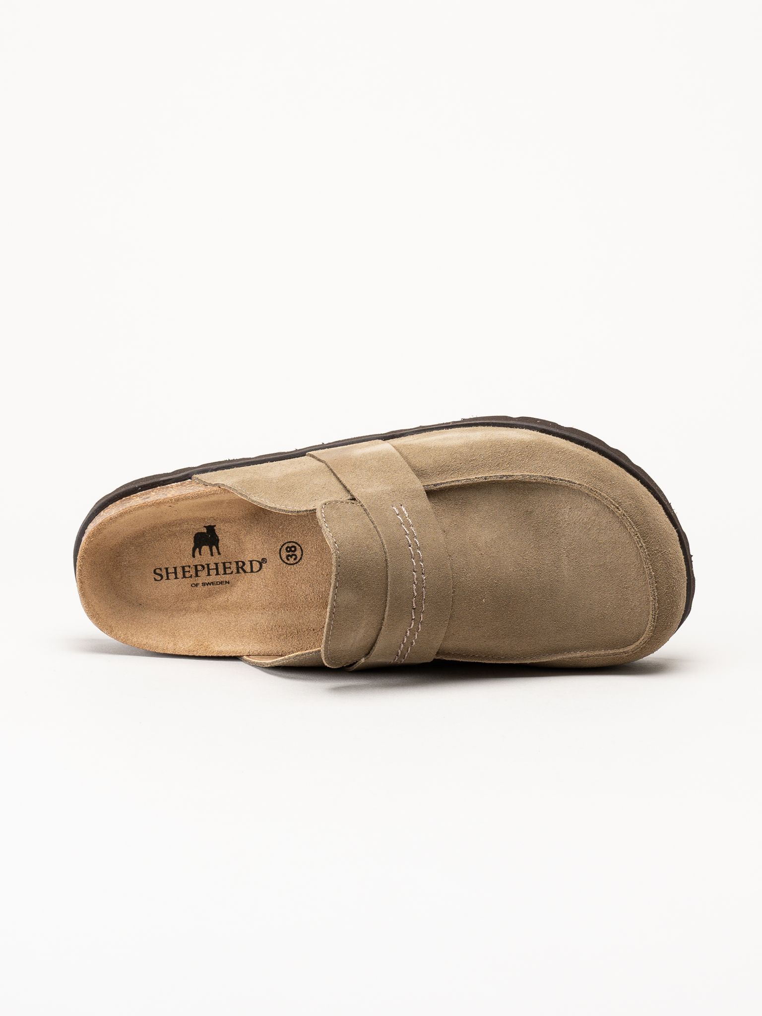Shepherd - Petra - Beiga slip in tofflor