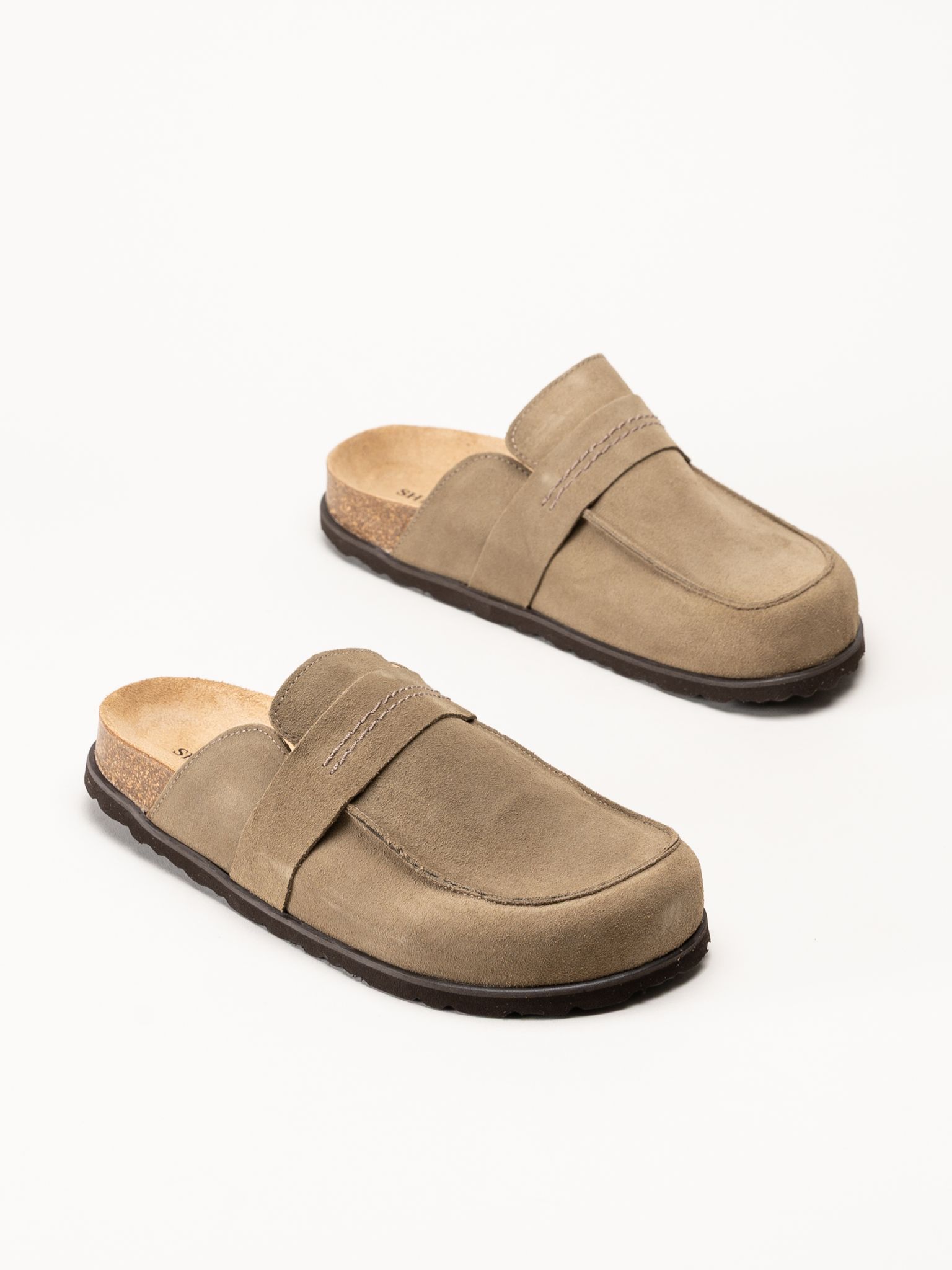 Shepherd - Petra - Beiga slip in tofflor
