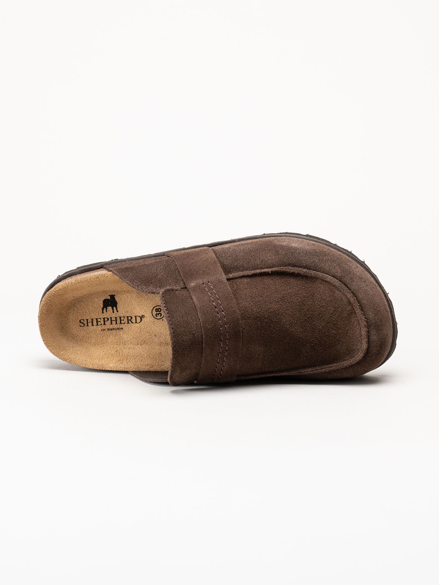 Shepherd - Petra - Mörkbruna slip in tofflor