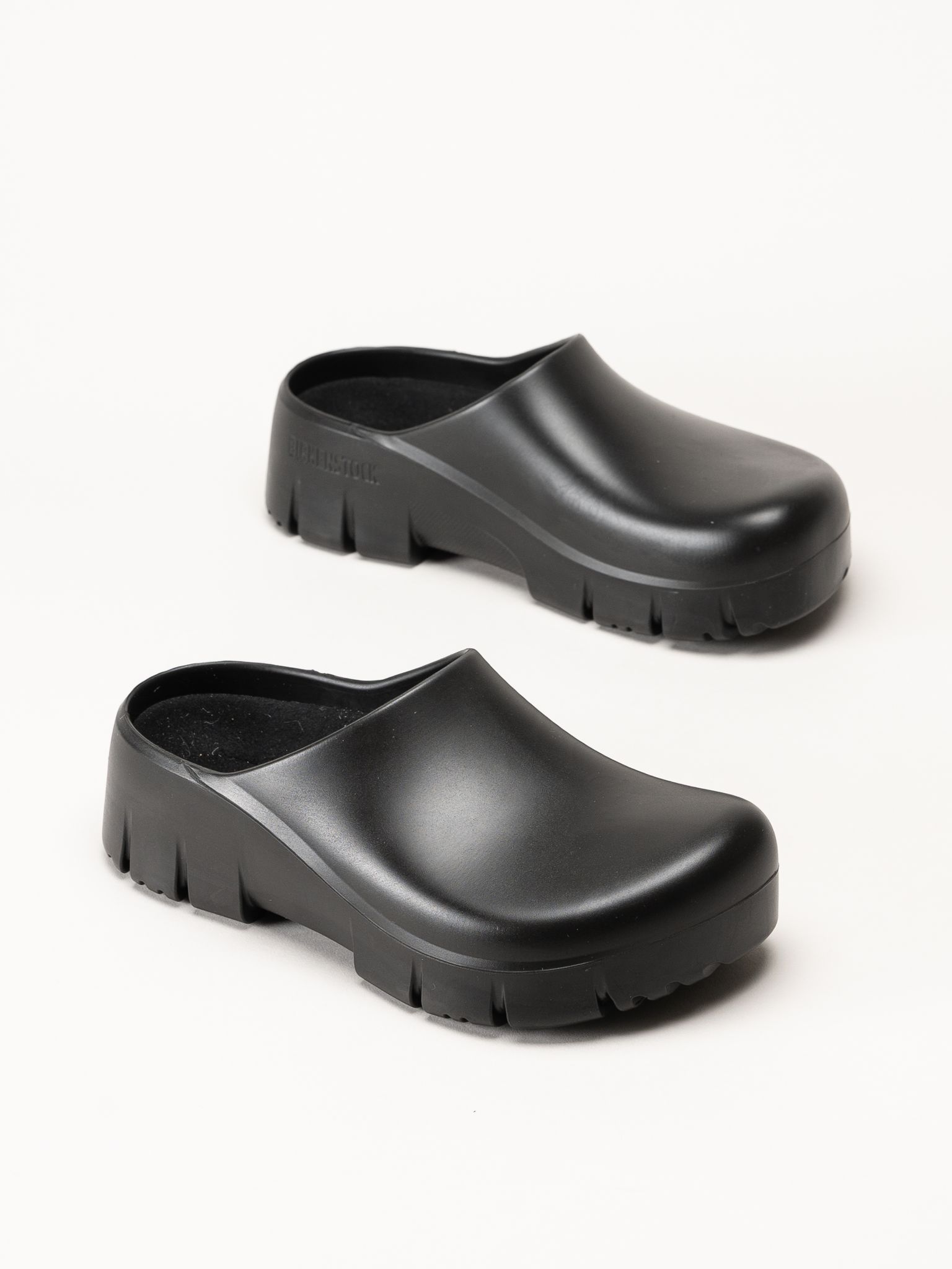 Birkenstock - Super Birki 2.0 - Svarta slip-in tofflor