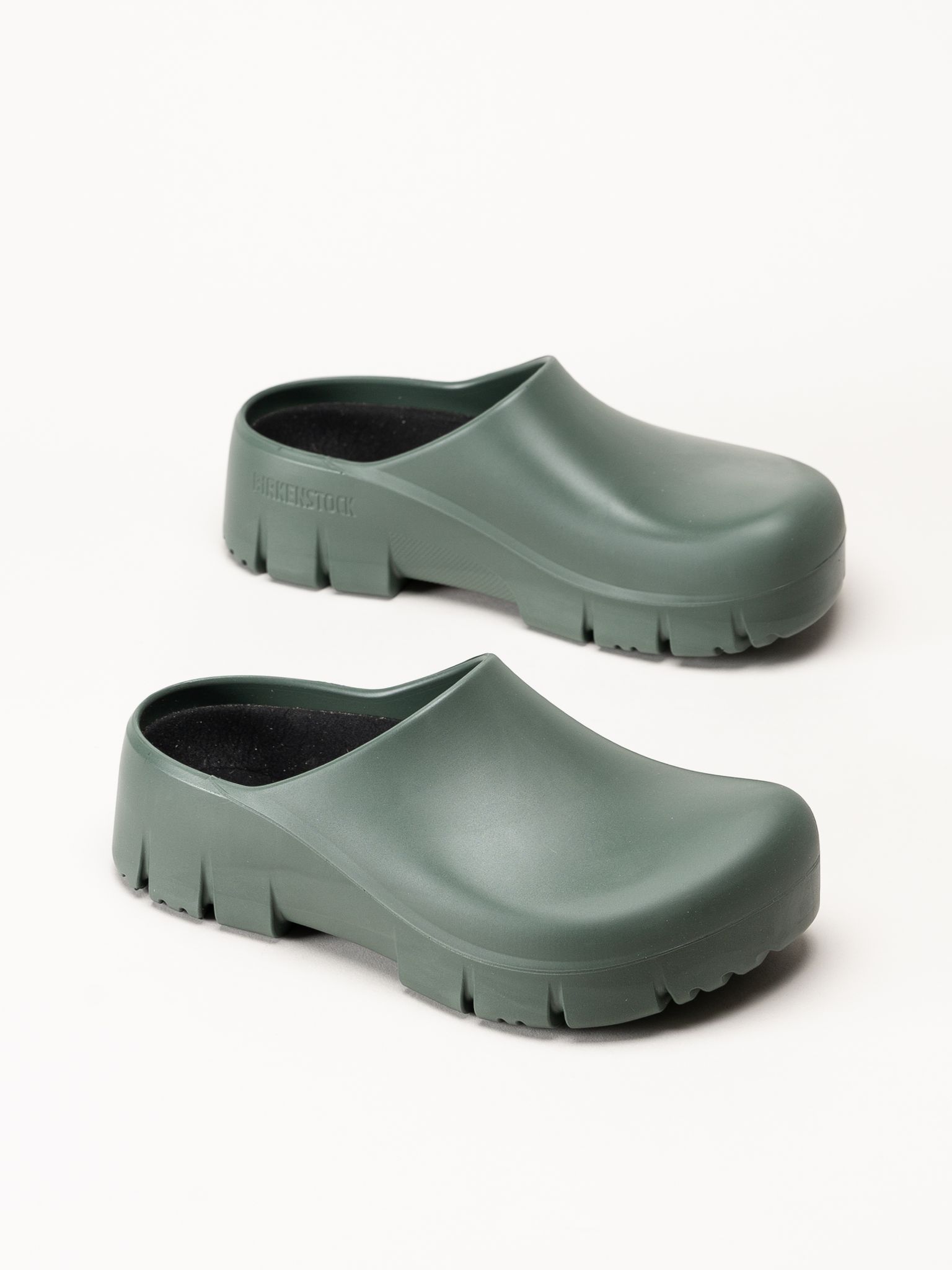 Birkenstock - Super Birki 2.0 - Gröna slip-in tofflor