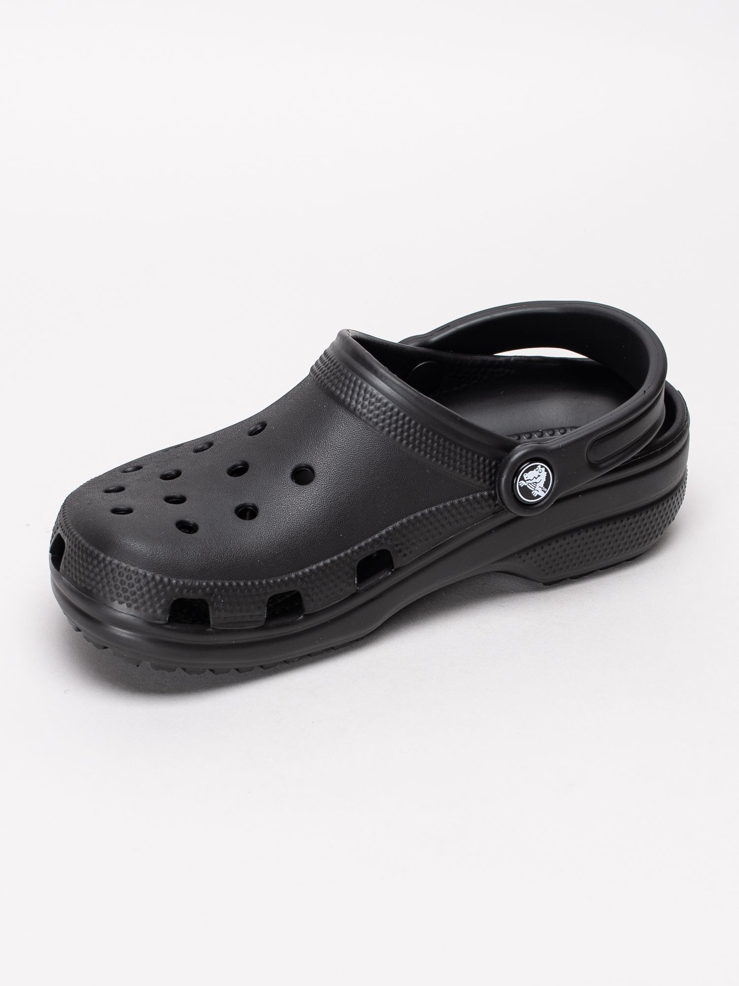Crocs - Classic Clog - Svarta slip in tofflor