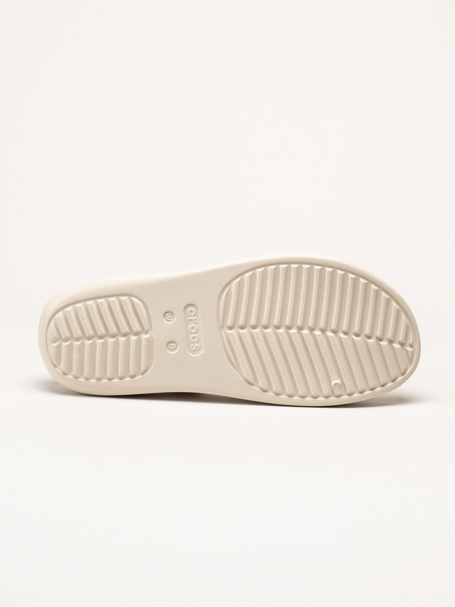 Crocs - Getaway Strappy - Offwhite sandaler