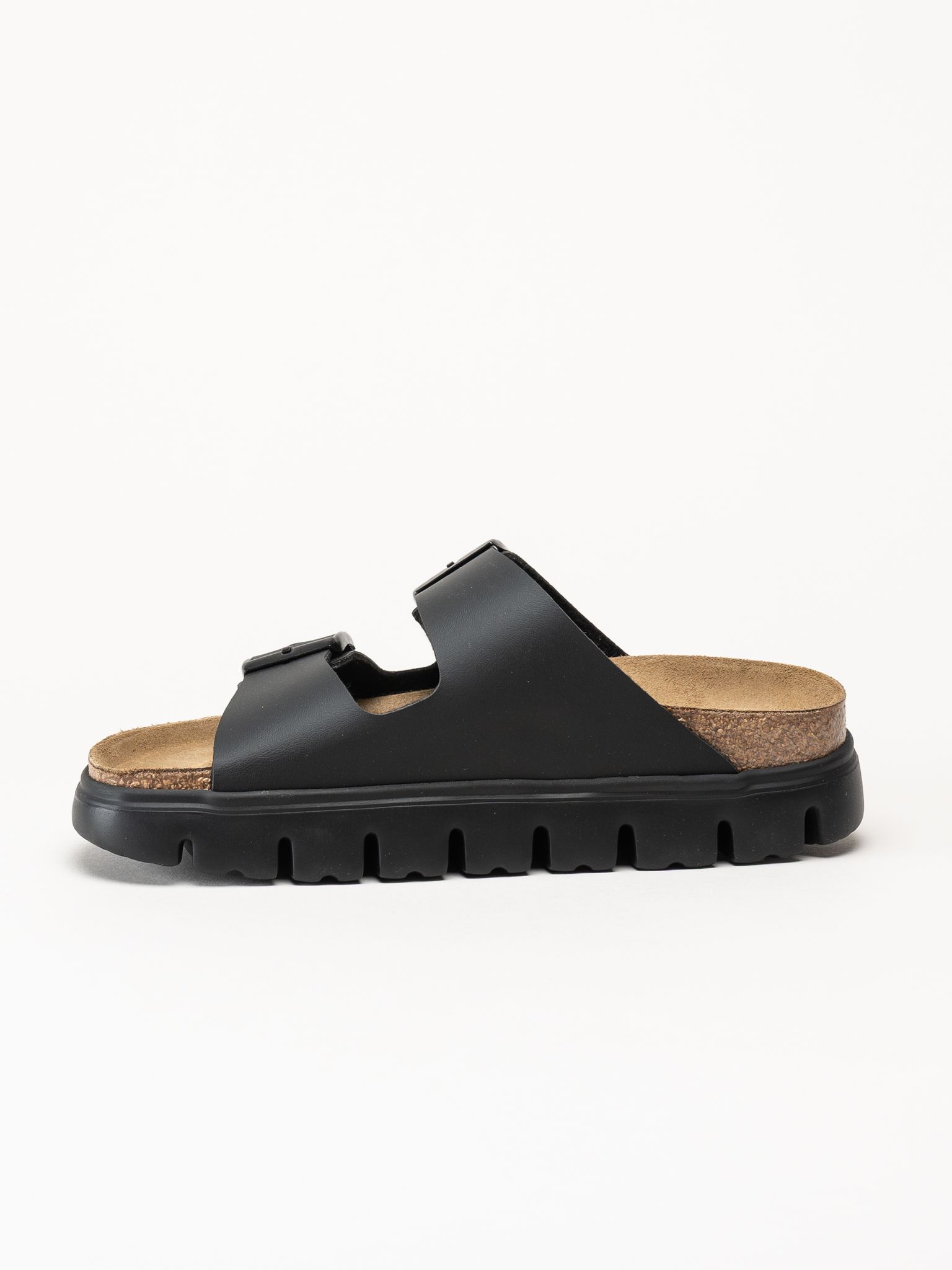Birkenstock - Arizona PAP - Svarta platåsandaler