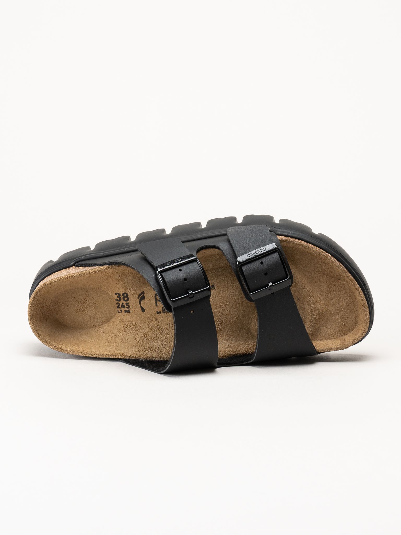 Birkenstock - Arizona PAP - Svarta platåsandaler