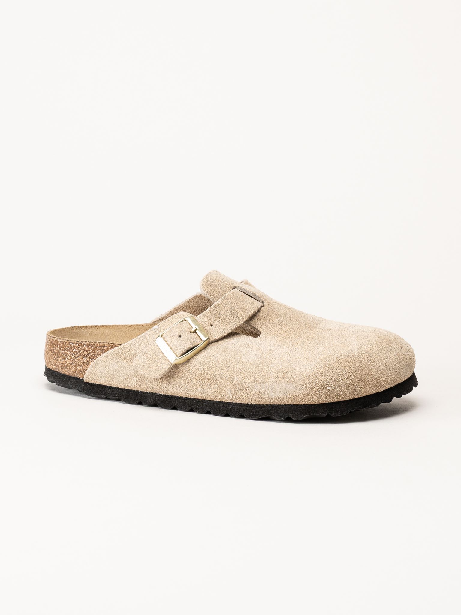 Birkenstock - Boston - Beige slip in sandaler