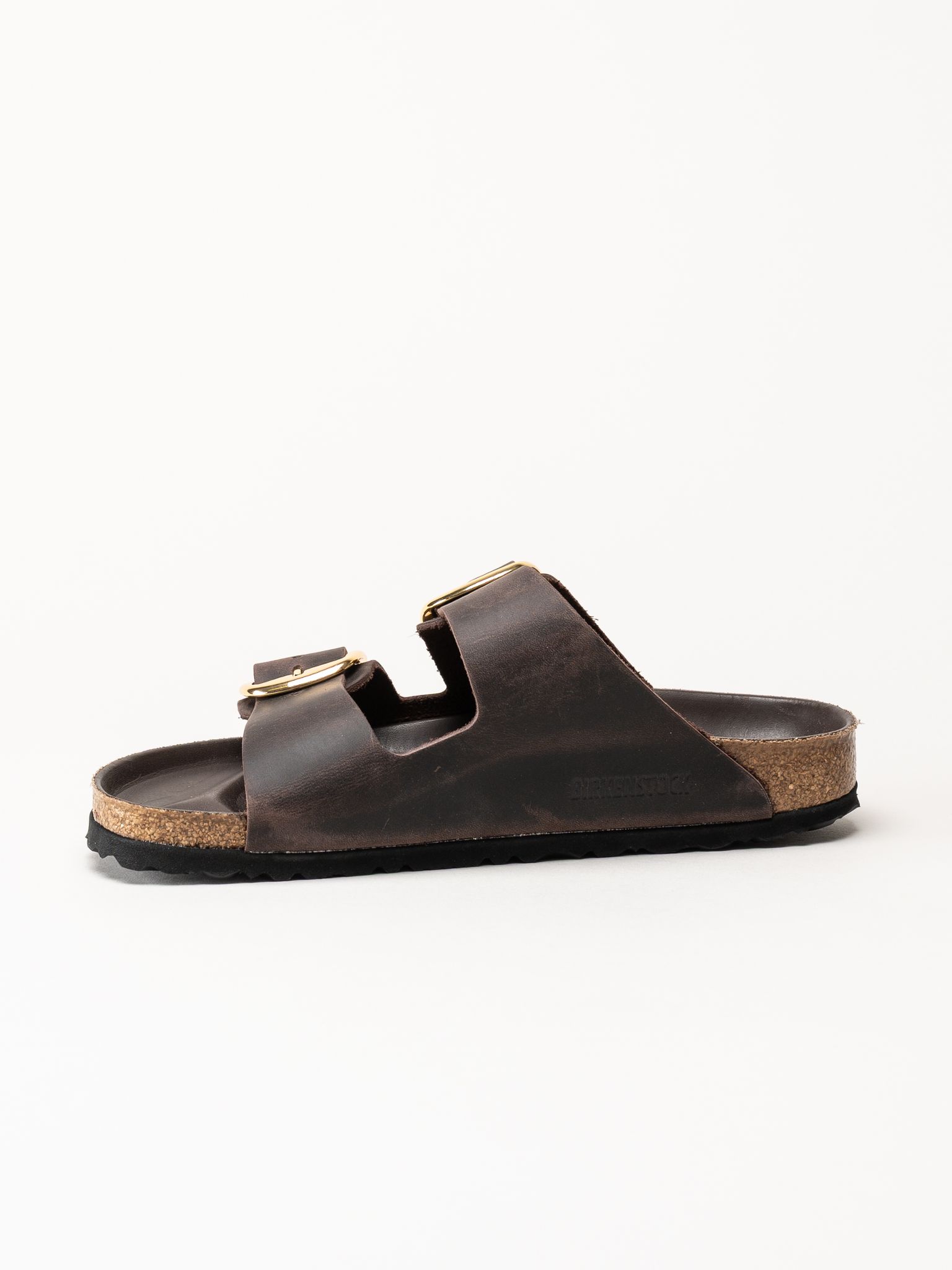 Birkenstock - Arizona Big Buckle - Mörkbruna slip in sandaler