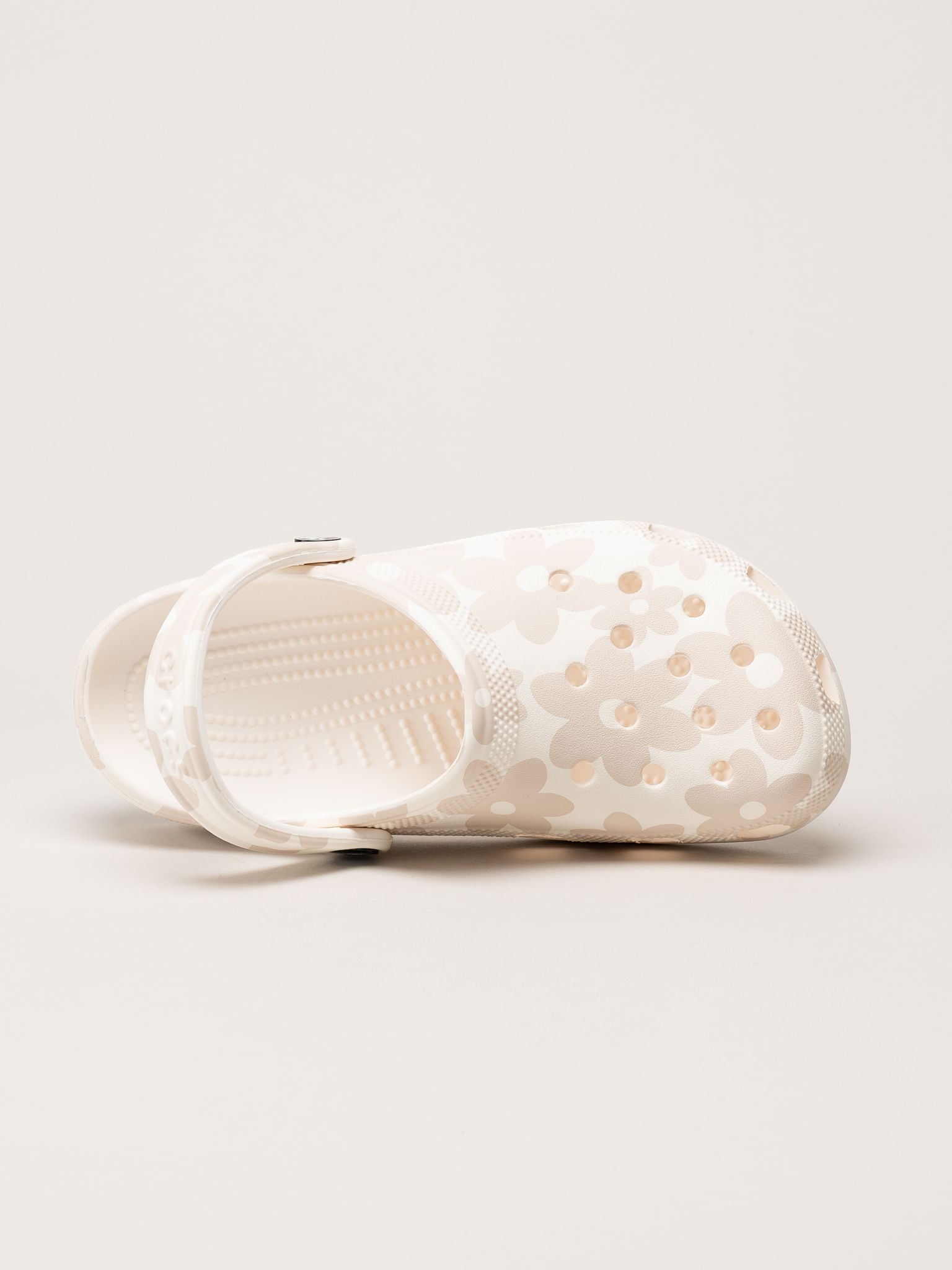 Crocs - Classic Pop Petals Clog - Vit slip in tofflor