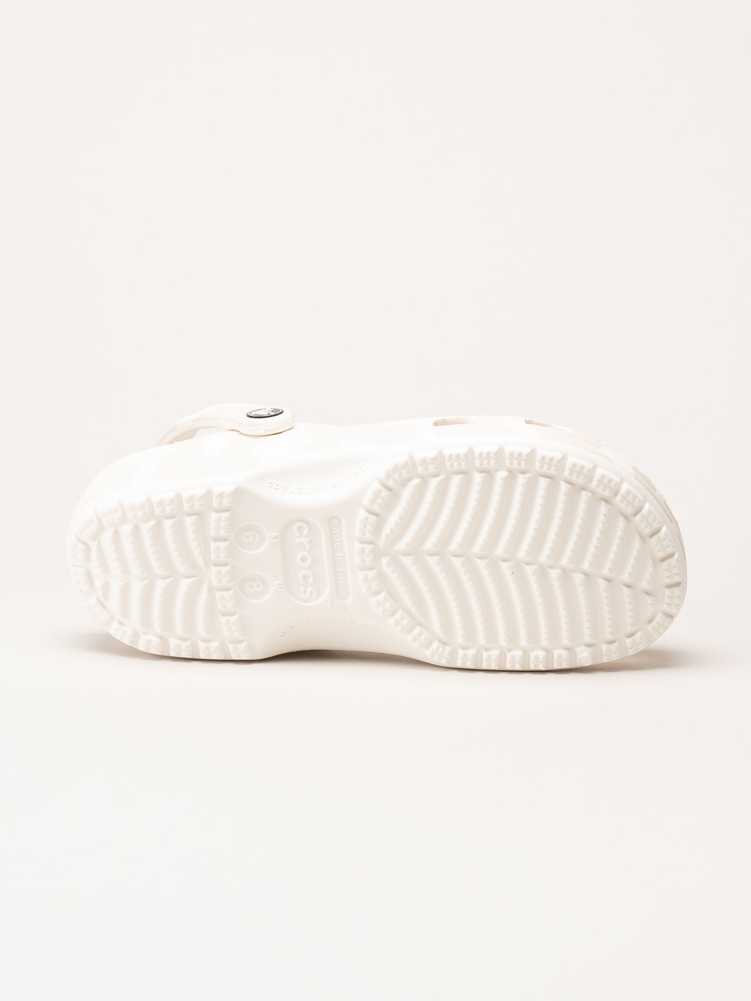 Crocs - Classic Pop Petals Clog - Vit slip in tofflor