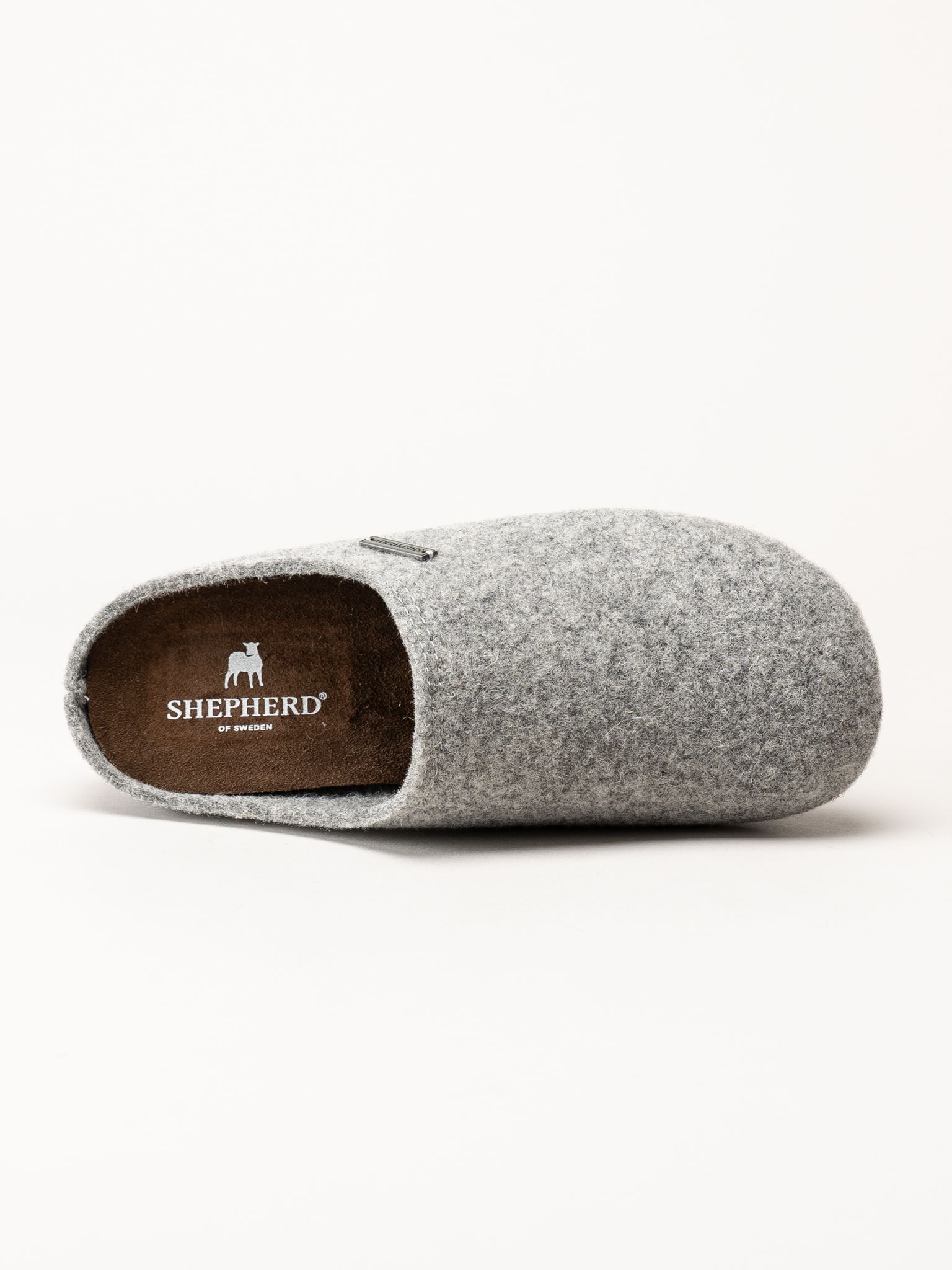 Shepherd - Cilla - Grå slip in tofflor