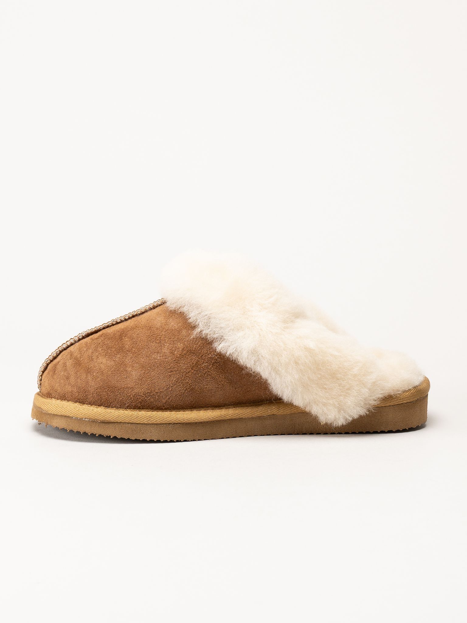 Shepherd - Jessica - Ljusbruna fårskinnstofflor