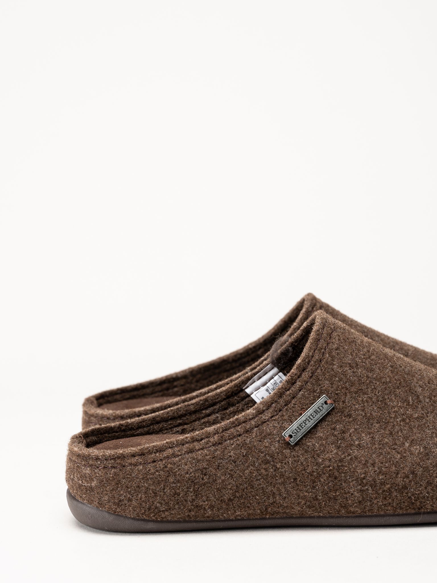 Shepherd - Cilla - Bruna slip in tofflor