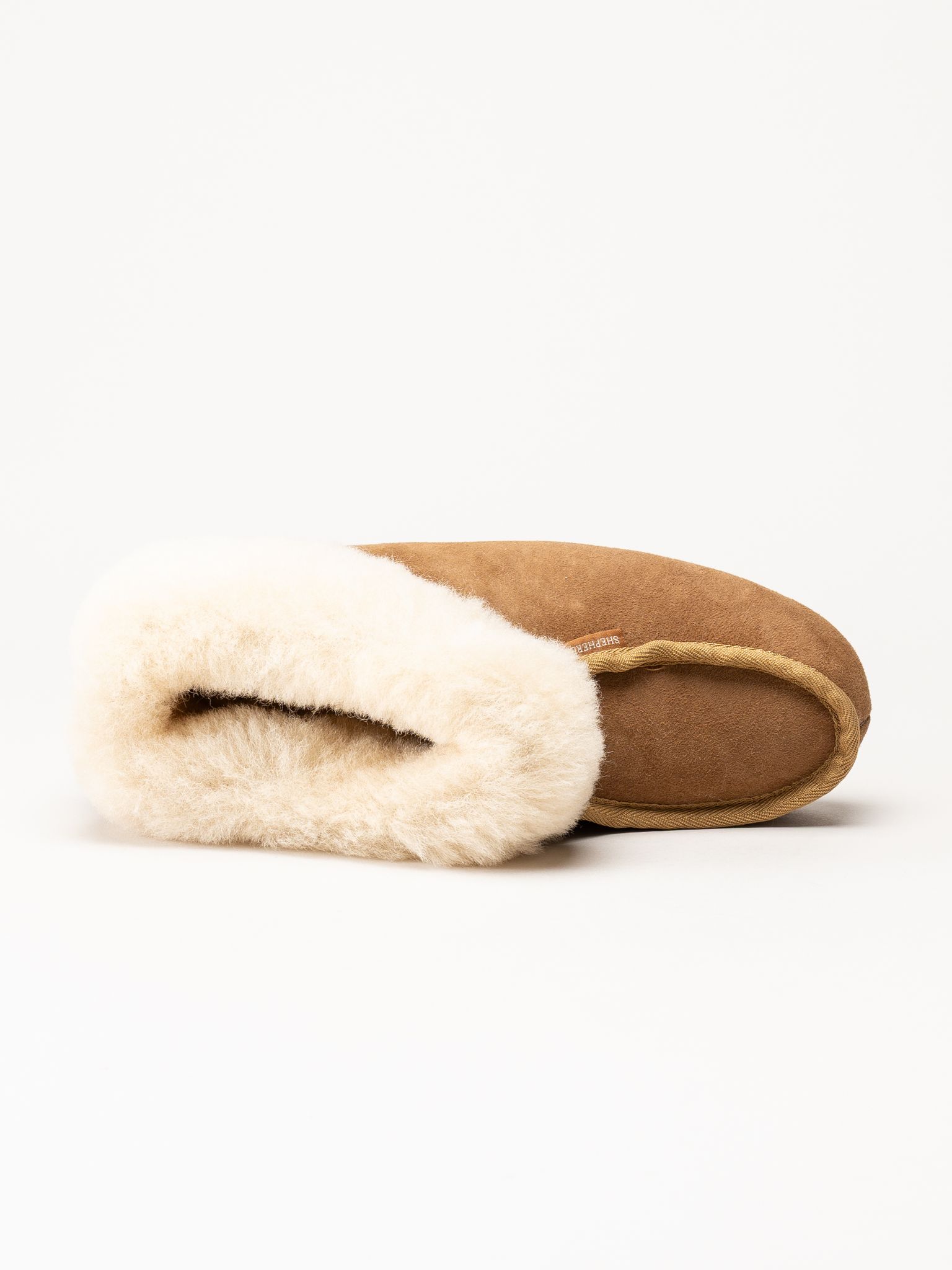 Shepherd - Moa - Bruna fårskinnstofflor