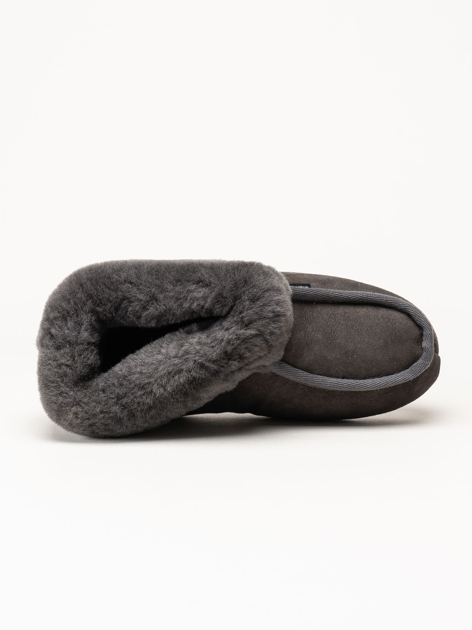 Shepherd - Moa - Grå fårskinnstofflor