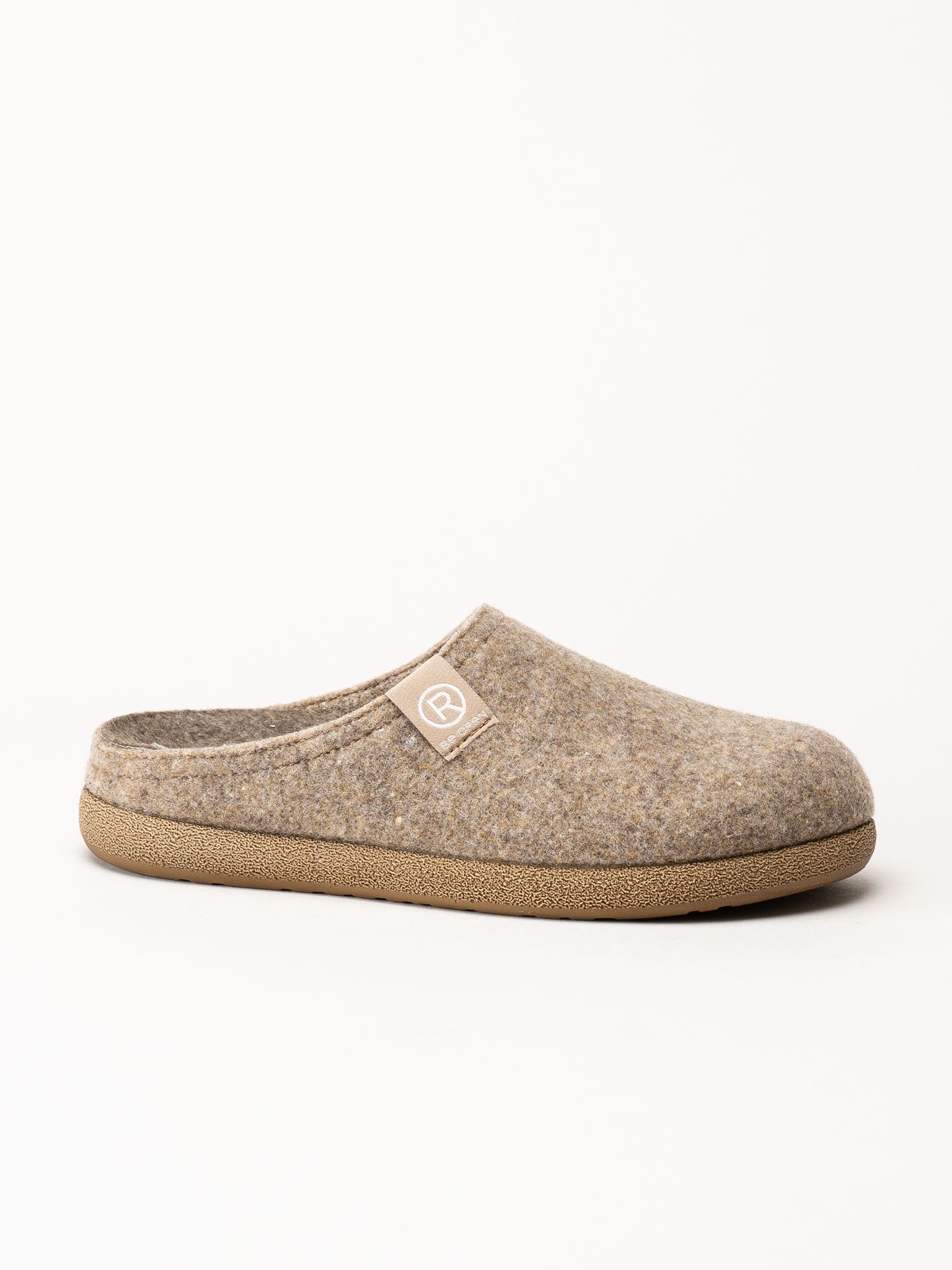 Rohde - Tortora - Beige ulltofflor