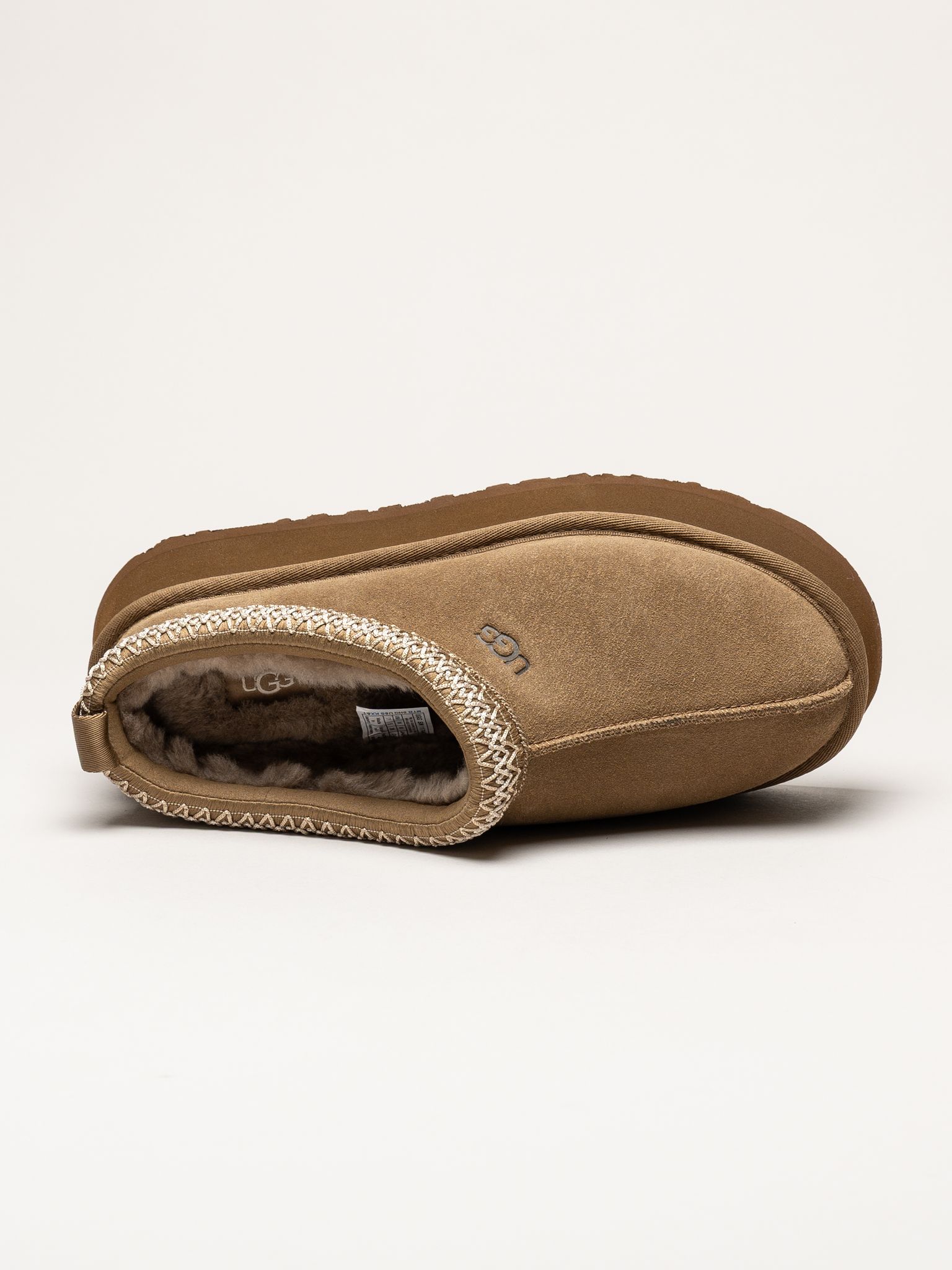 UGG - Tazz II - Ljusbruna fodrade tofflor