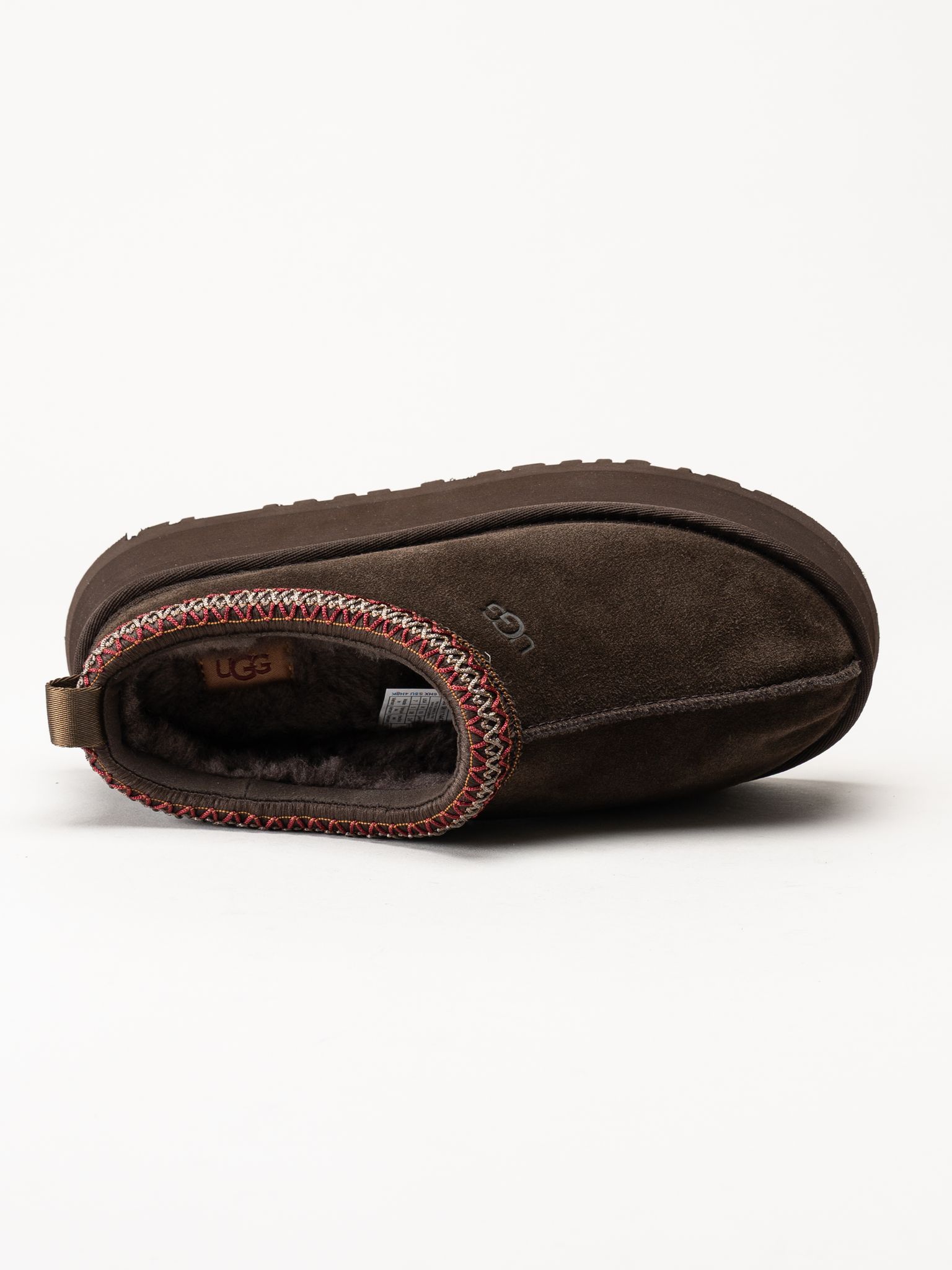 UGG - Tazz II - Mörkbruna fodrade tofflor