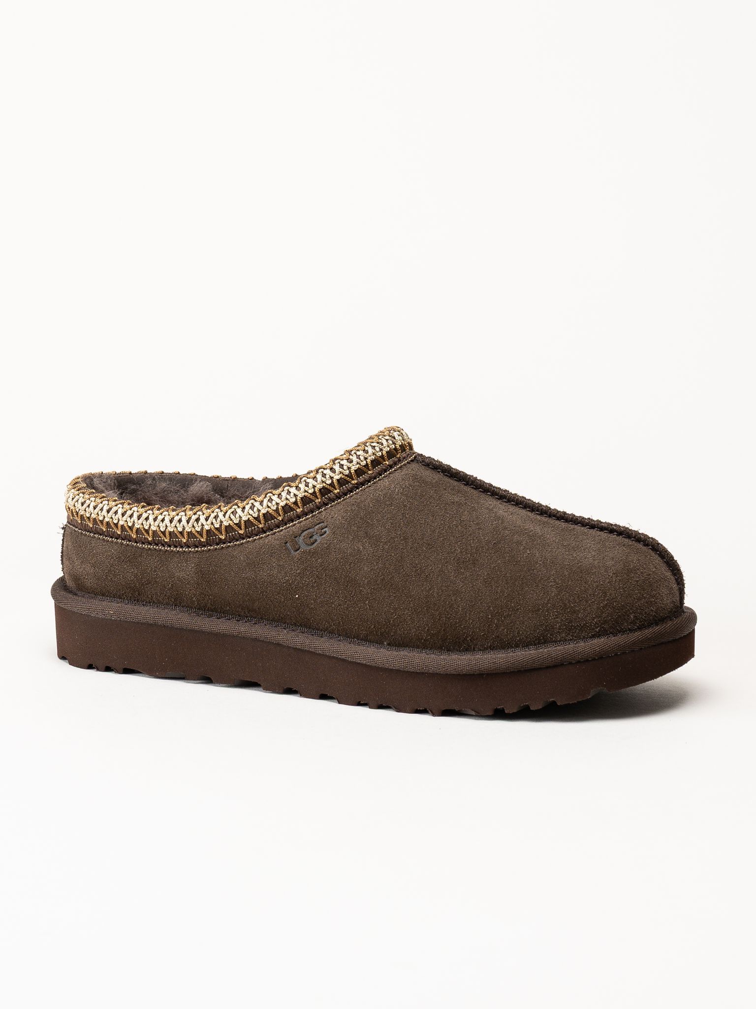 UGG - Tasman II - Mörkbruna fodrade tofflor