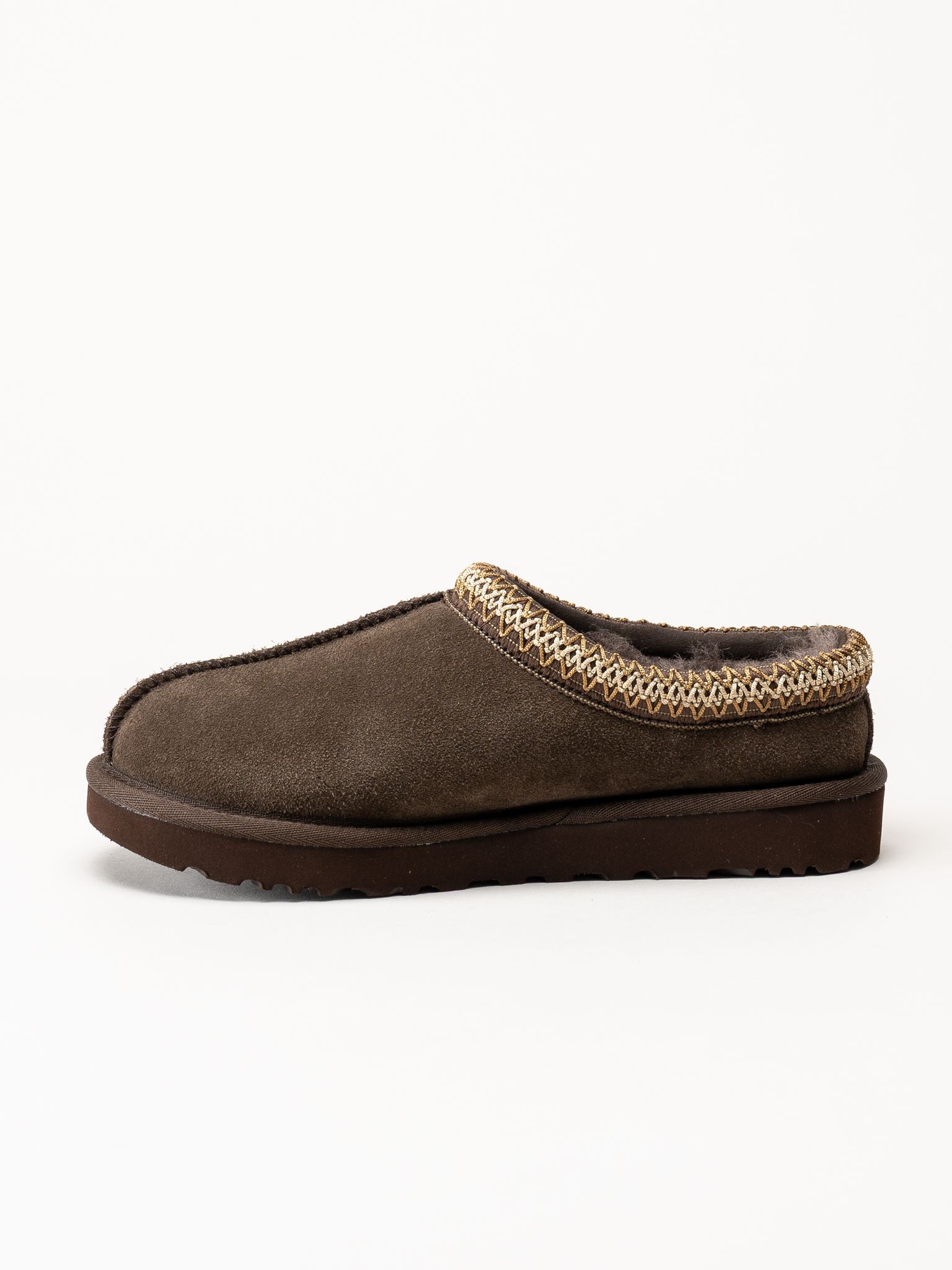 UGG - Tasman II - Mörkbruna fodrade tofflor