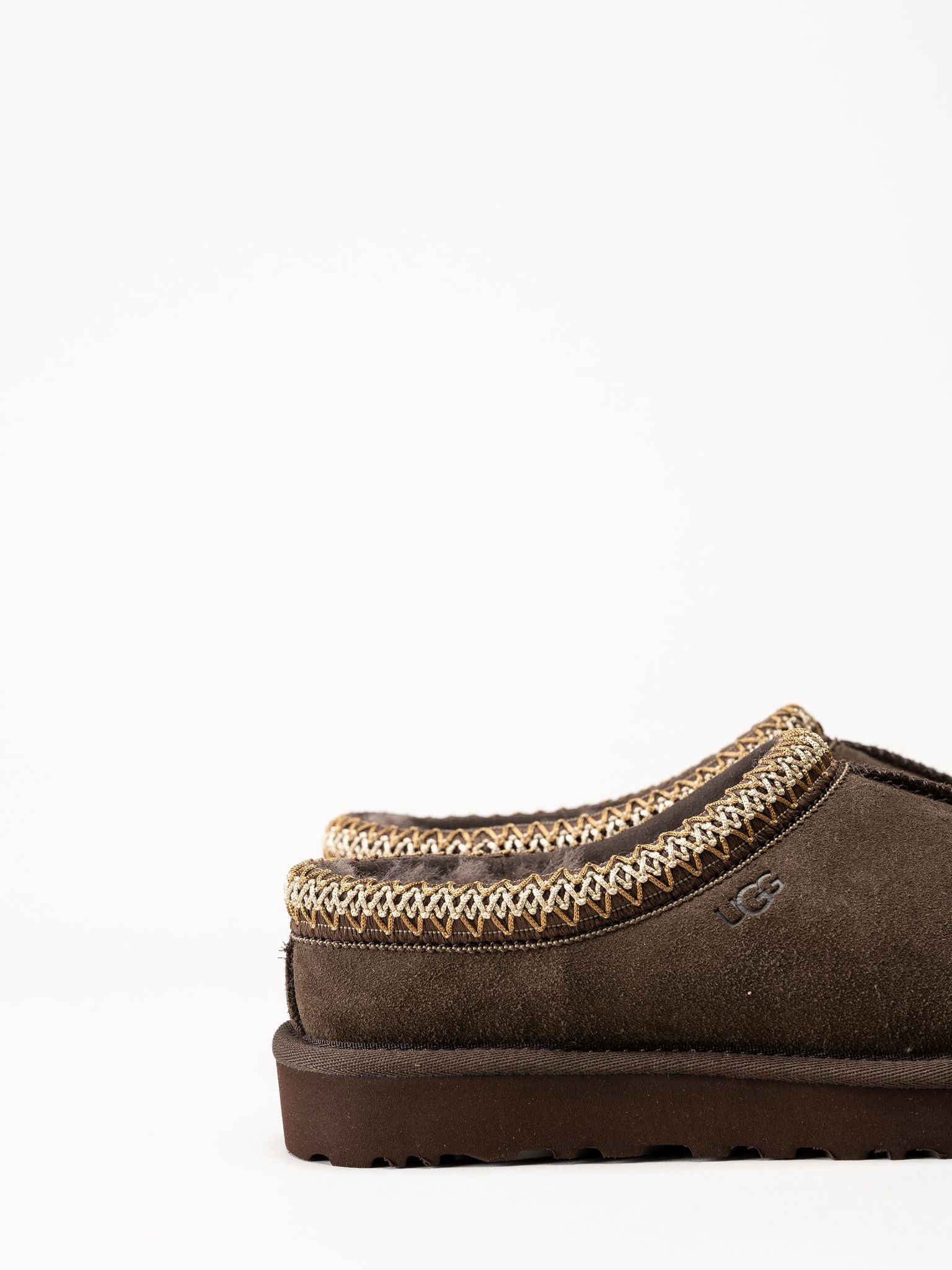 UGG - Tasman II - Mörkbruna fodrade tofflor